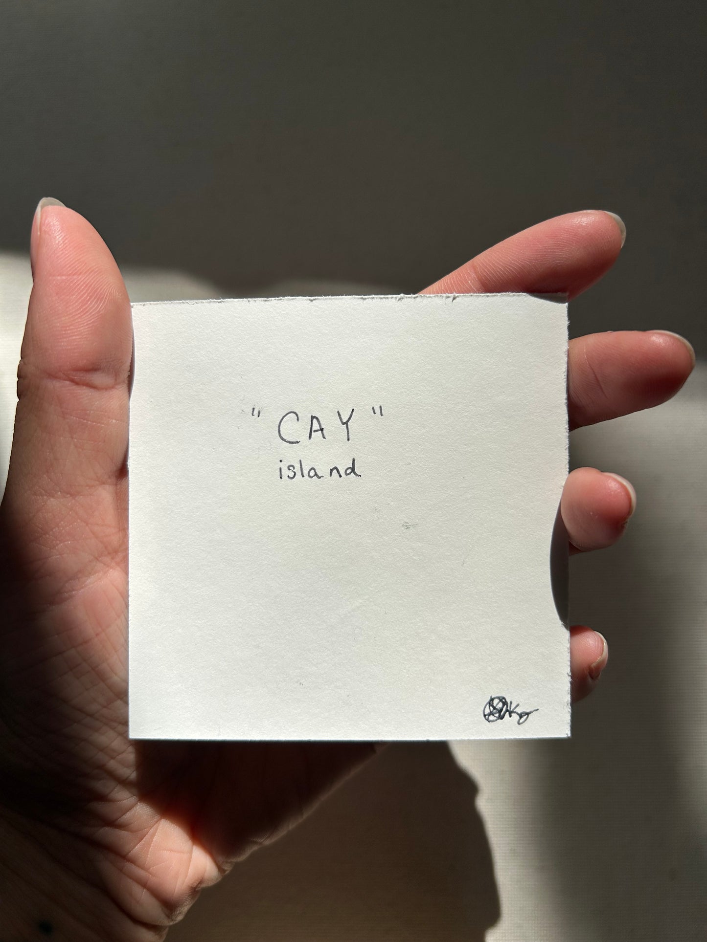CAY (Island) - Talisman Painting