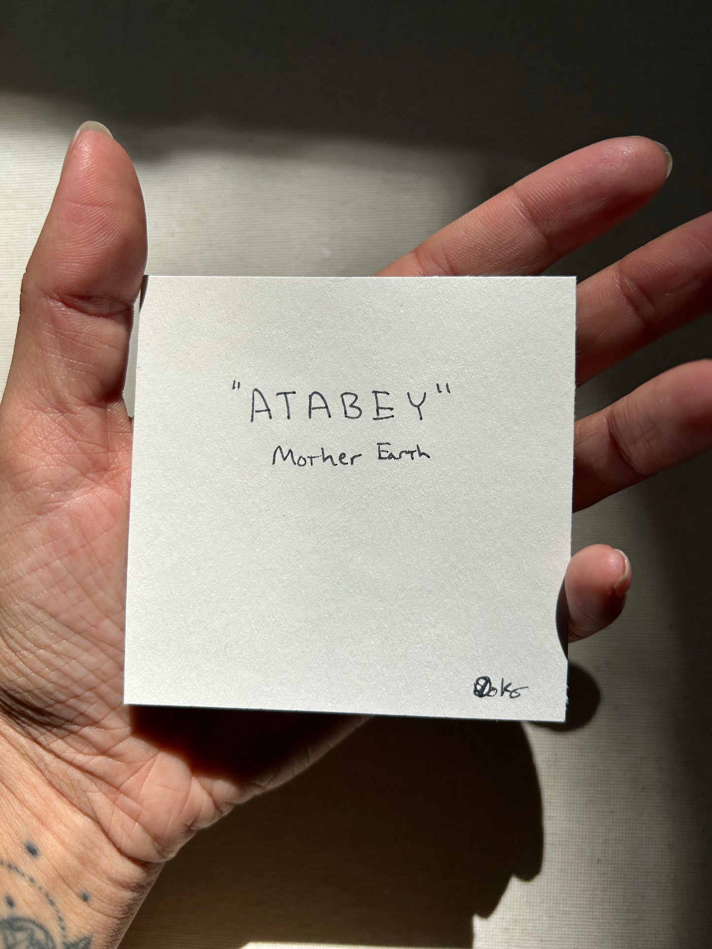 ATABEY (Mother Earth) - Talisman Painting