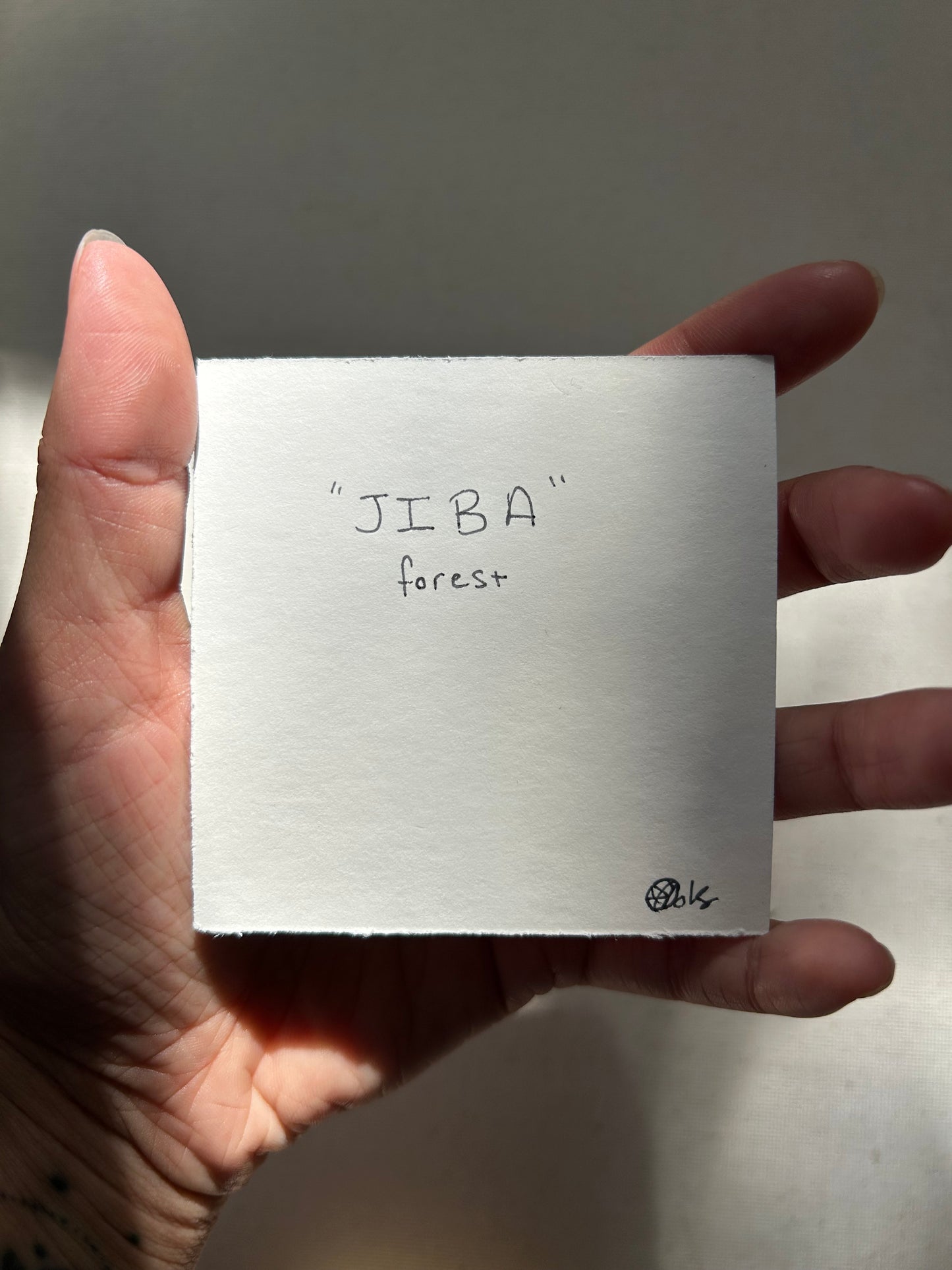 JIBA (Forest) - Talisman Painting