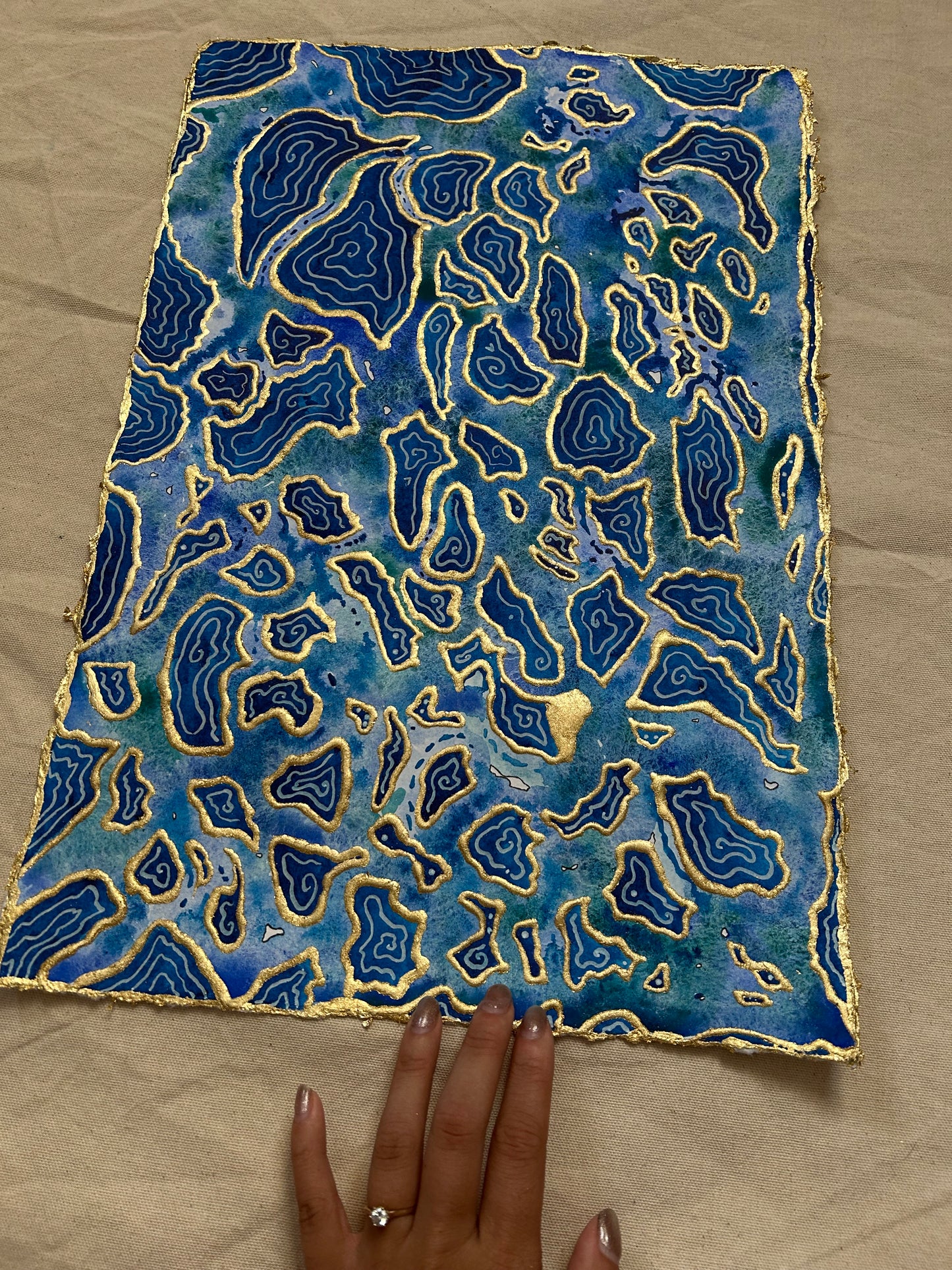 ‘Becoming Water’ - Original 12x18 Painting