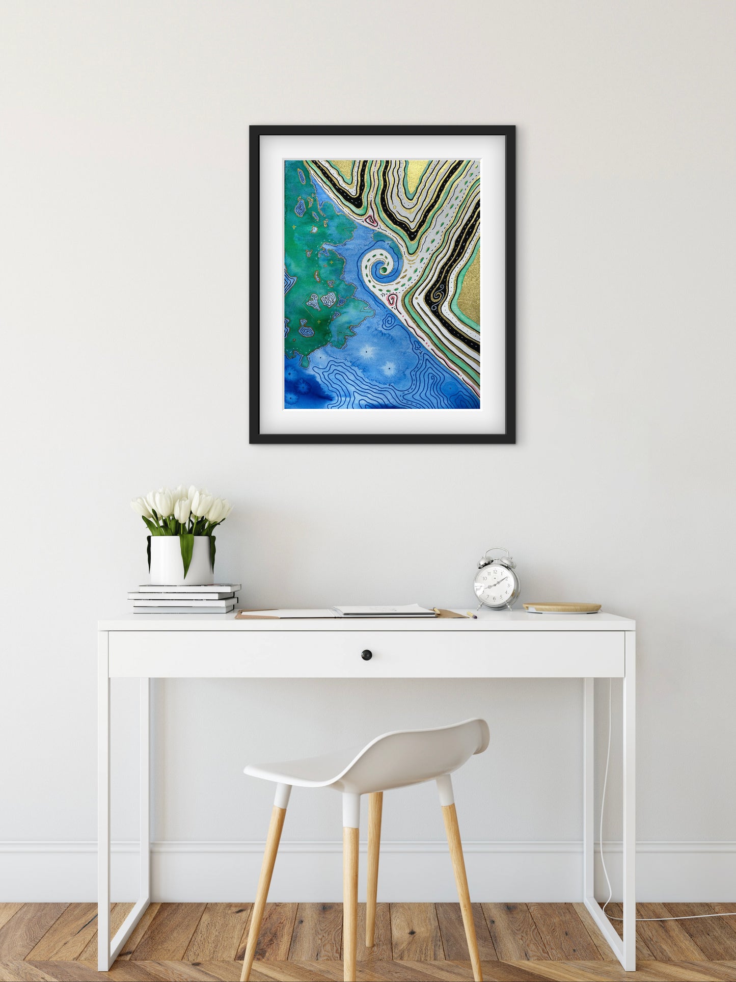 ‘Calichi’ - Ltd Edition Embellished Art Print - Signed by the Artist
