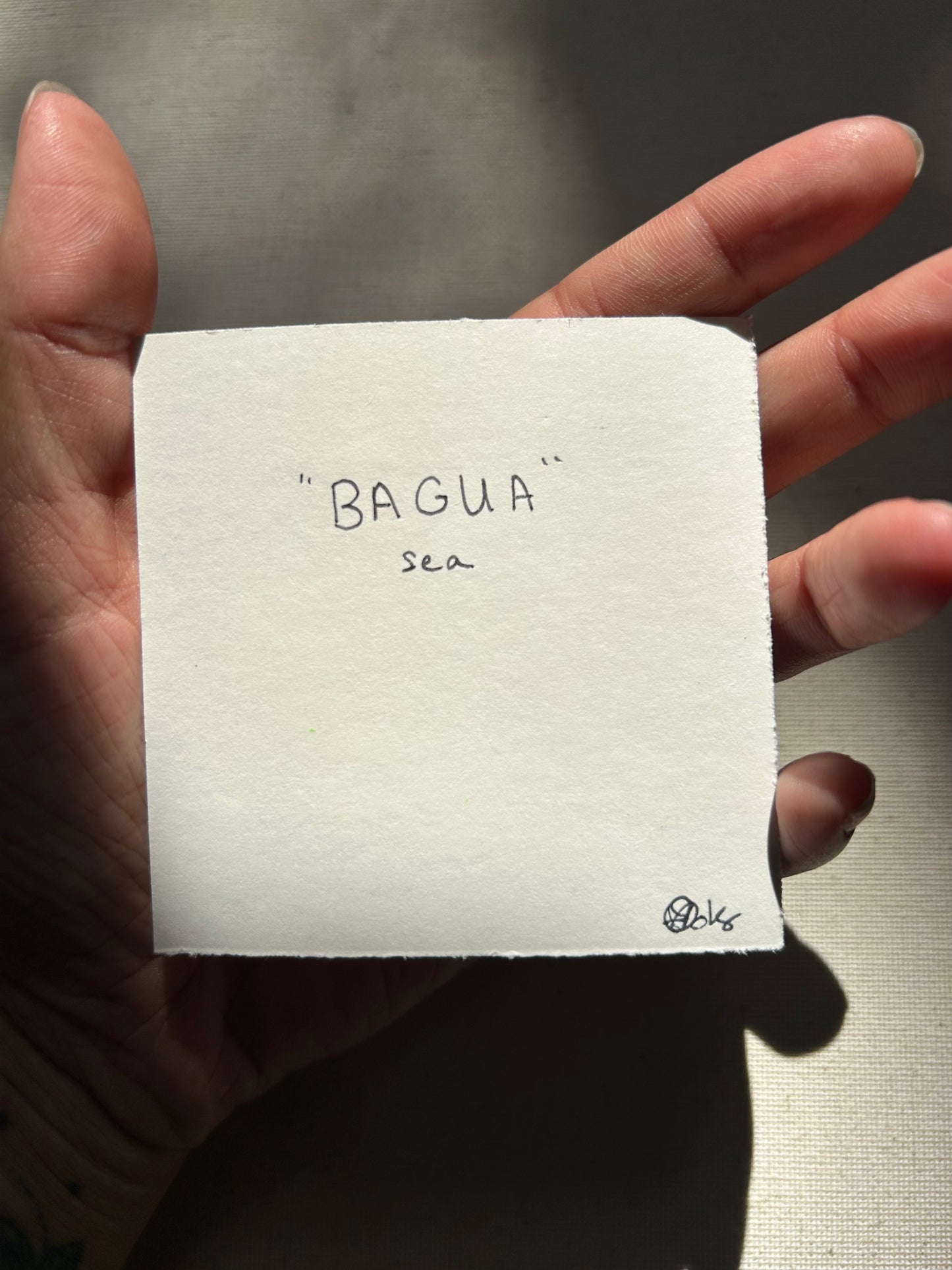 BAGUA (Sea) - Talisman Painting
