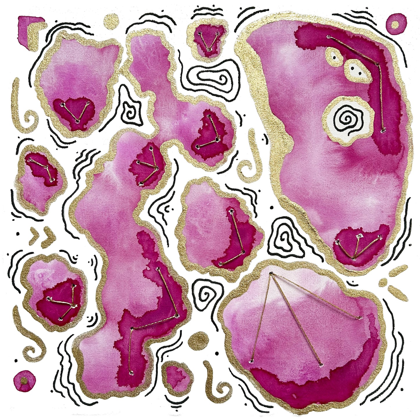 'Archaea' - Embellished Art Print - Signed By the Artist - Limited Edition