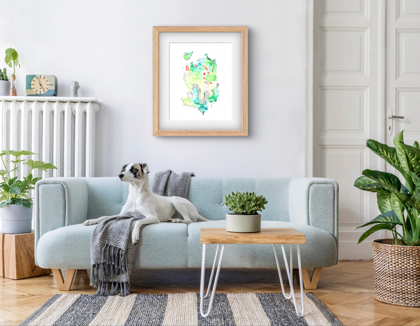 'Green Garden' Fine Art Print
