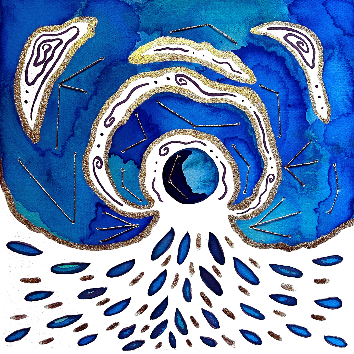 'Life Source' Embellished Art Print - Signed By the Artist - Limited Edition