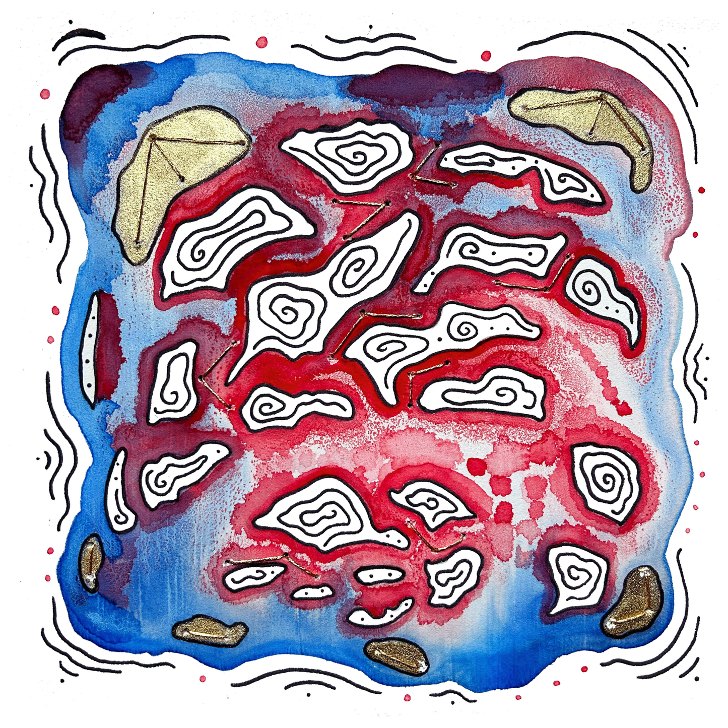 'Ruptura' Embellished Art Print - Signed By the Artist - Limited Edition