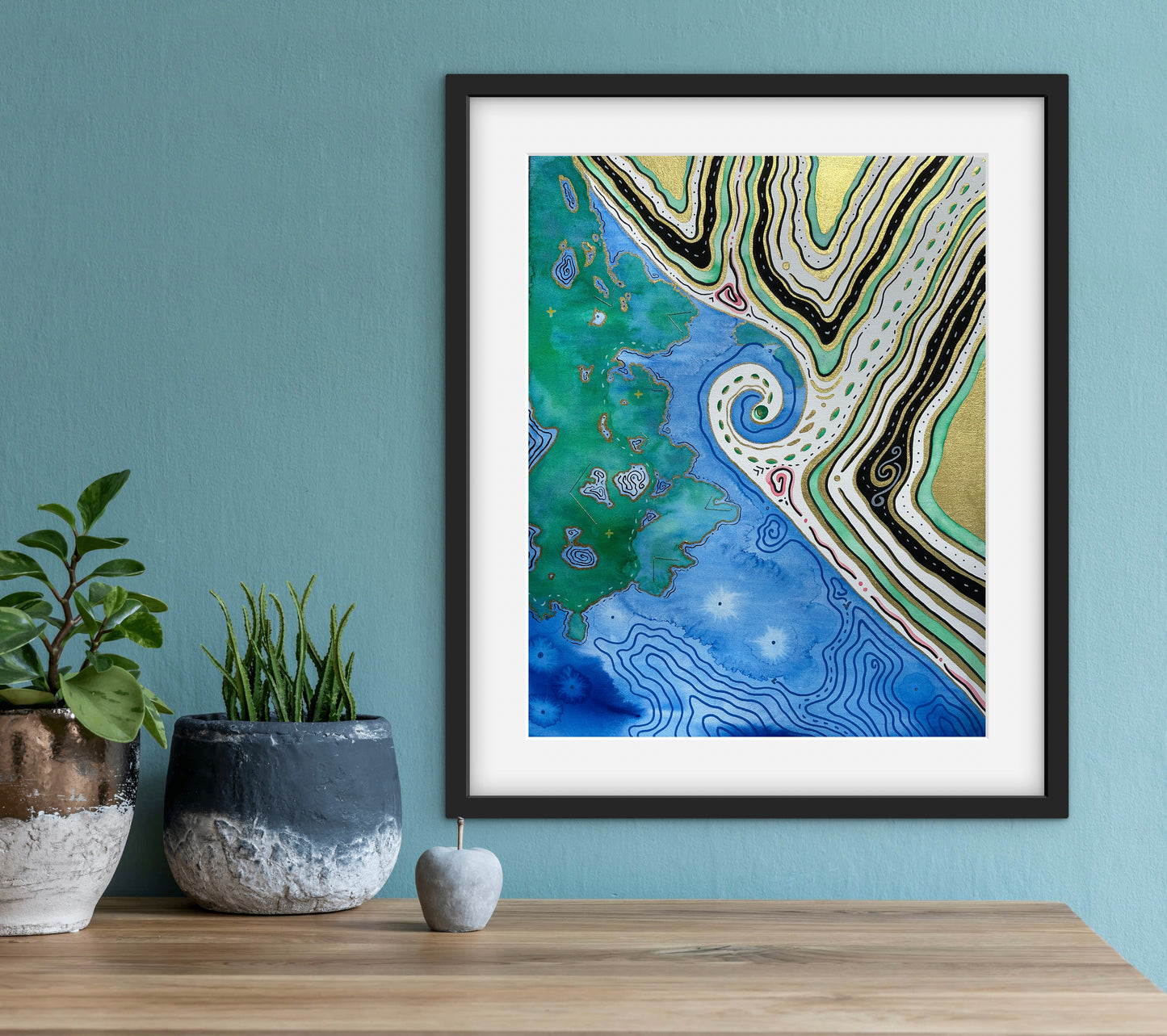 ‘Calichi’ - Ltd Edition Embellished Art Print - Signed by the Artist