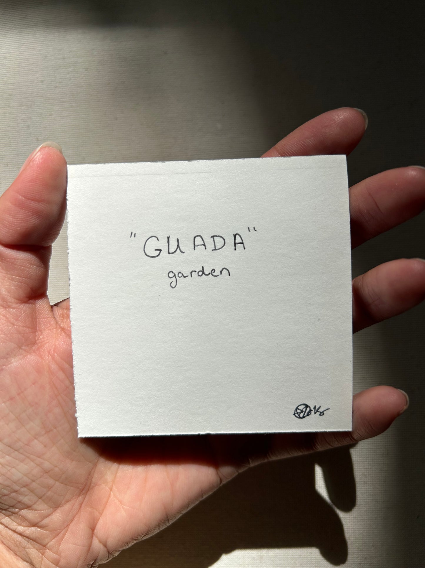 GUADA (Garden) - Talisman Painting