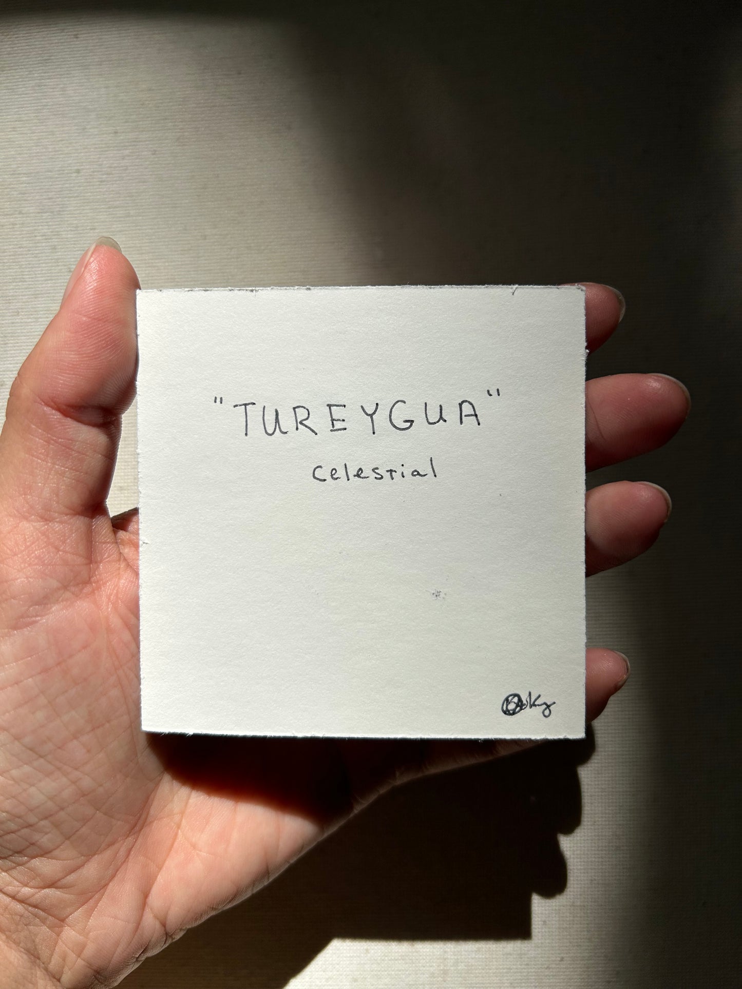 TUREYGUA (Celestial) - Talisman Painting