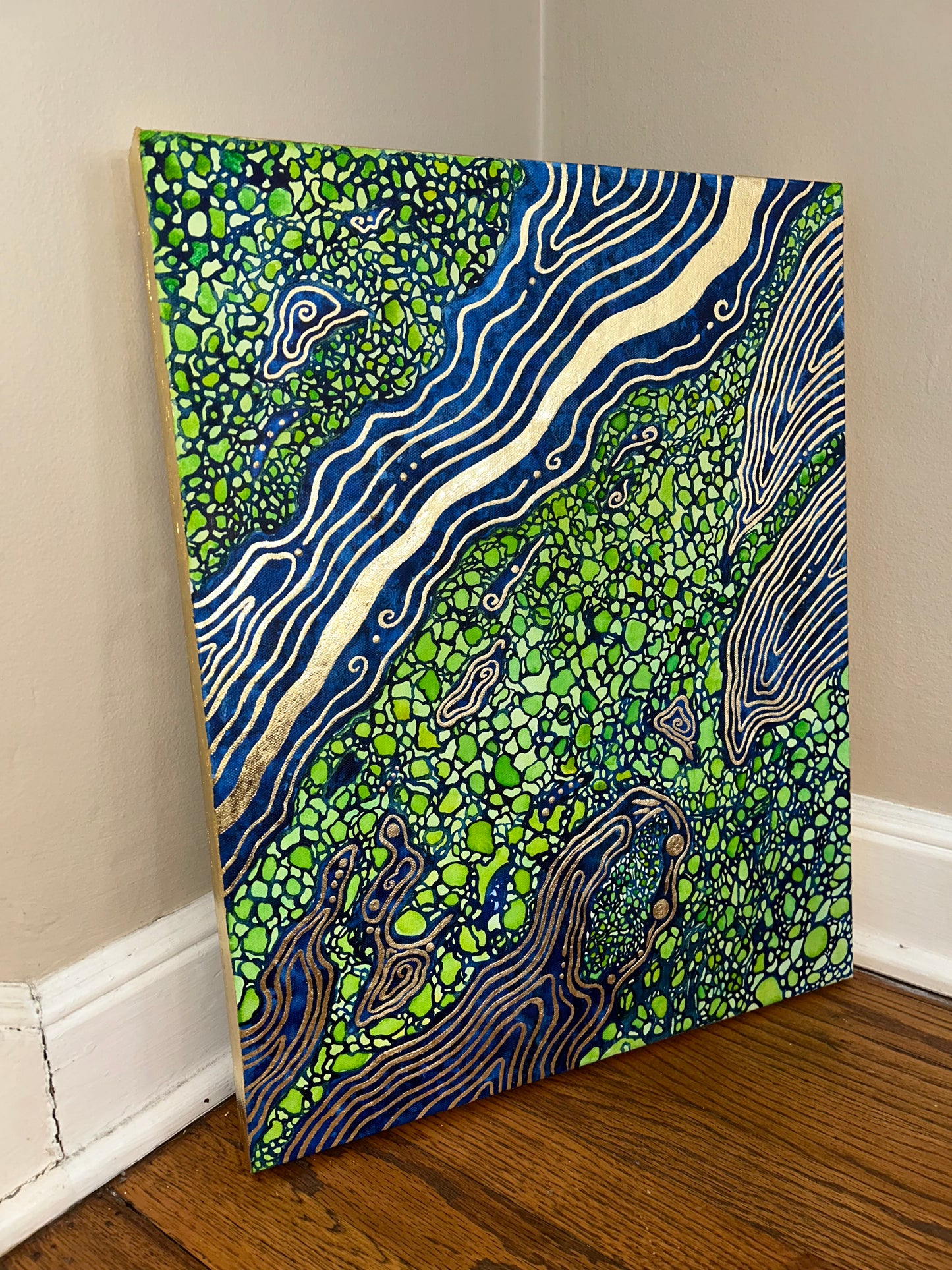 ‘Mutual Cartography’ - Original 16x20 Painting