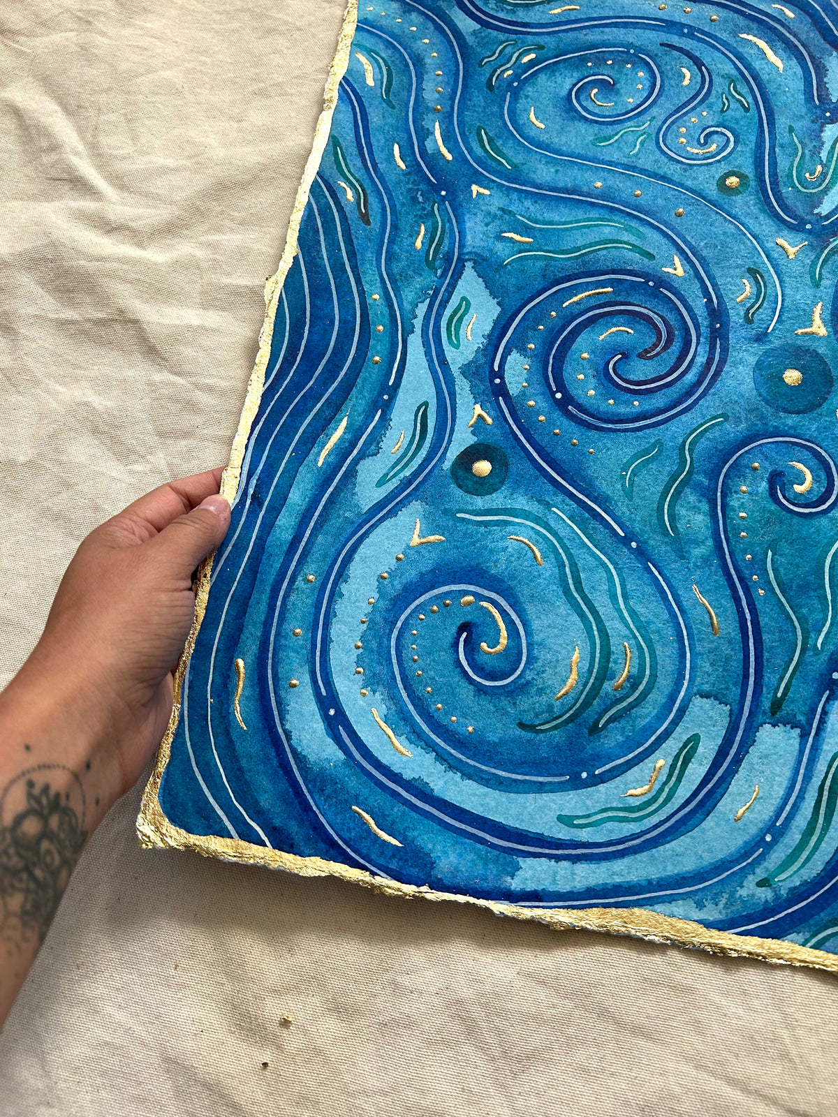 ‘Ancient Water No.8’ - Original 12x18 Painting