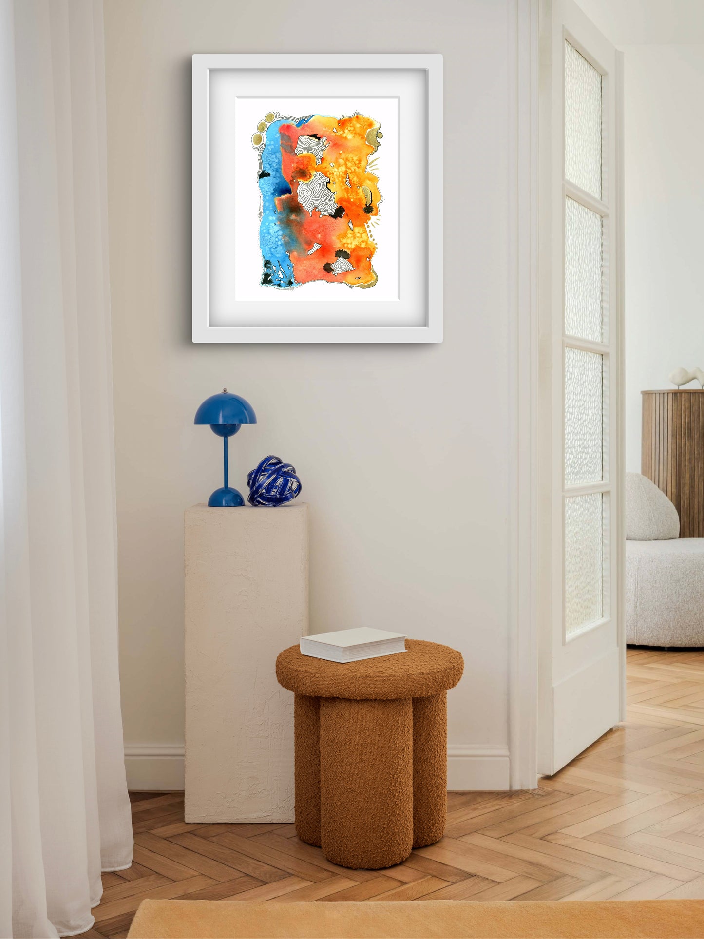 'Lava Lake' Fine Art Print