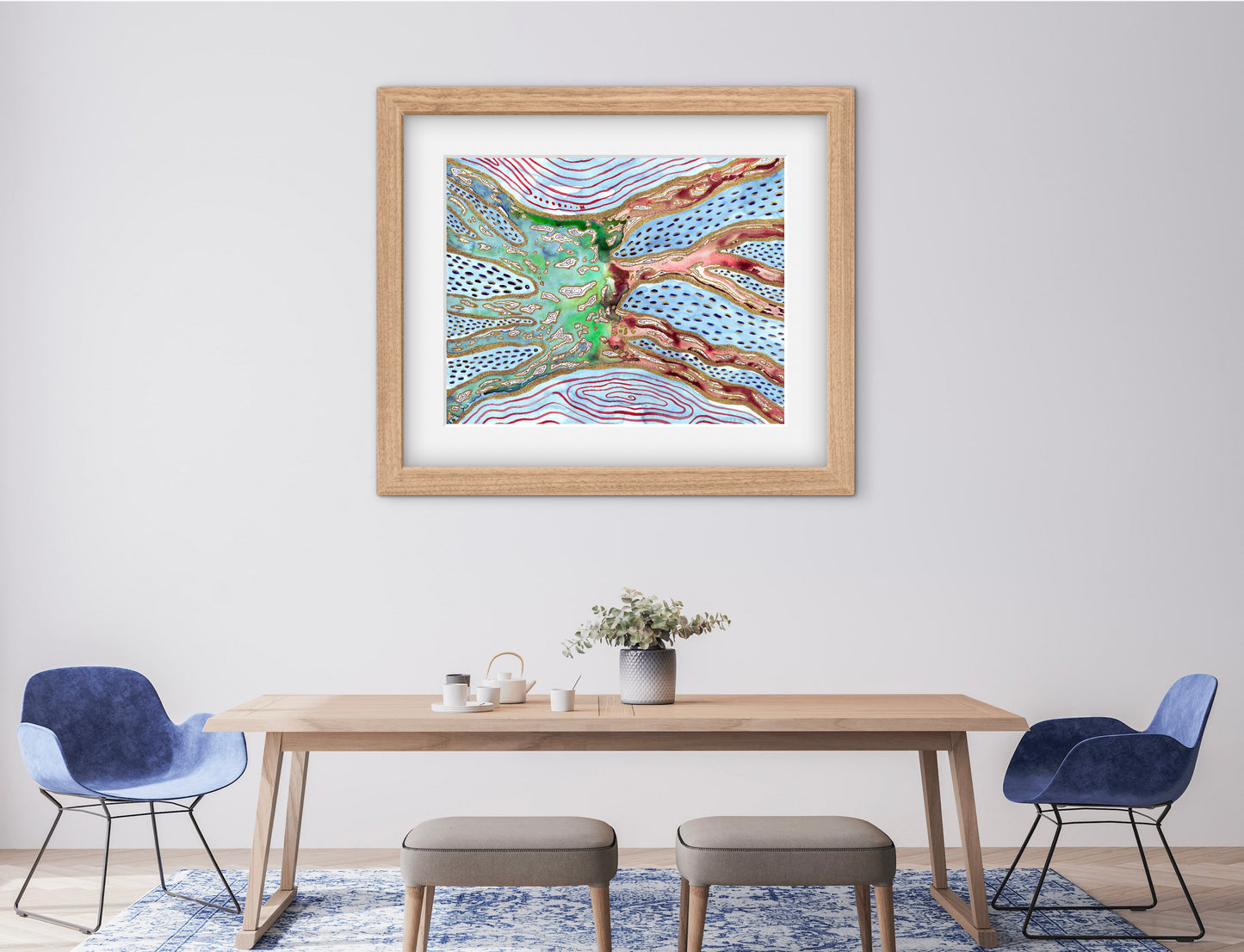 'Murray-Darling Basin Wetlands' Fine Art Print