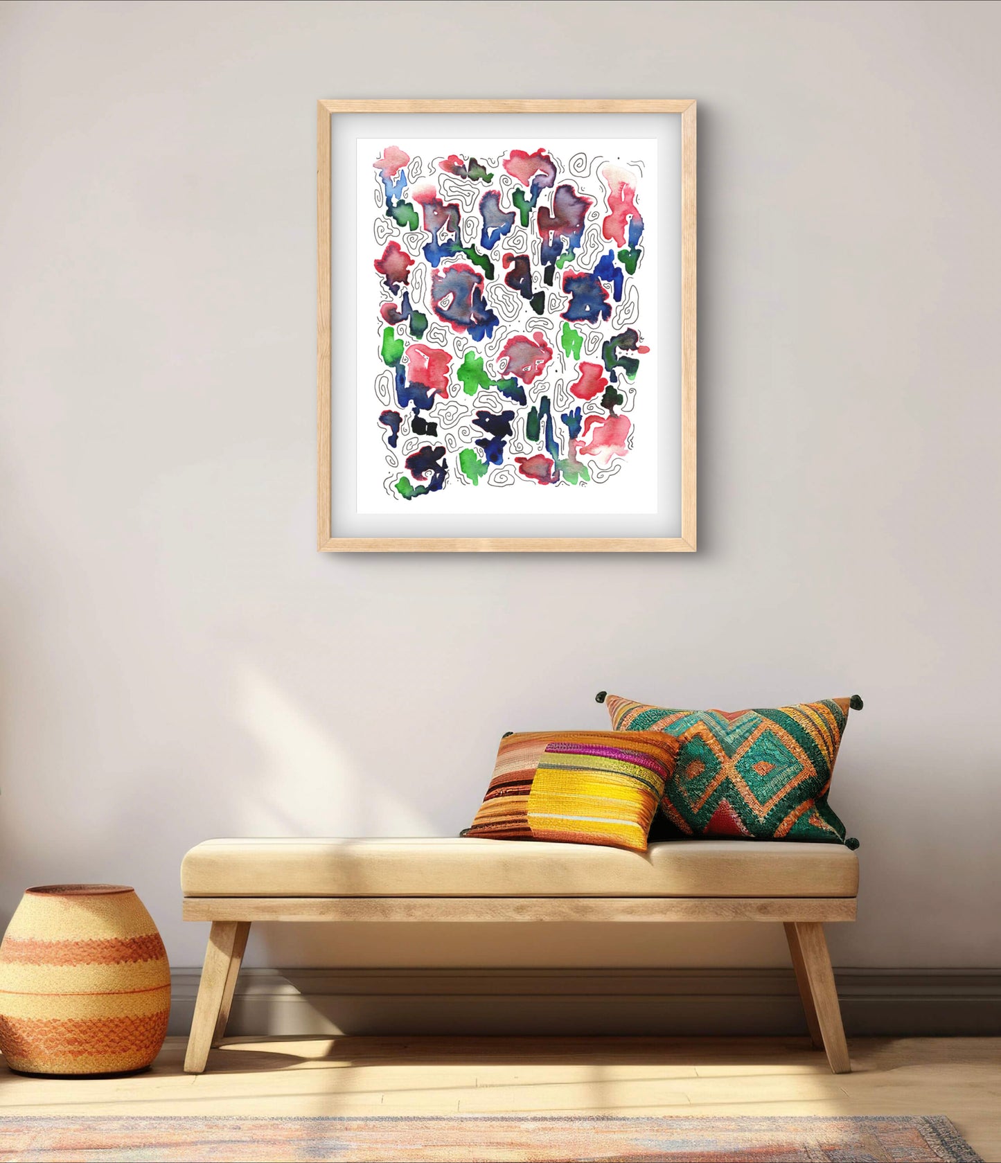 'Mesozoic Oasis' Art Print - Signed by The Artist - Limited Edition