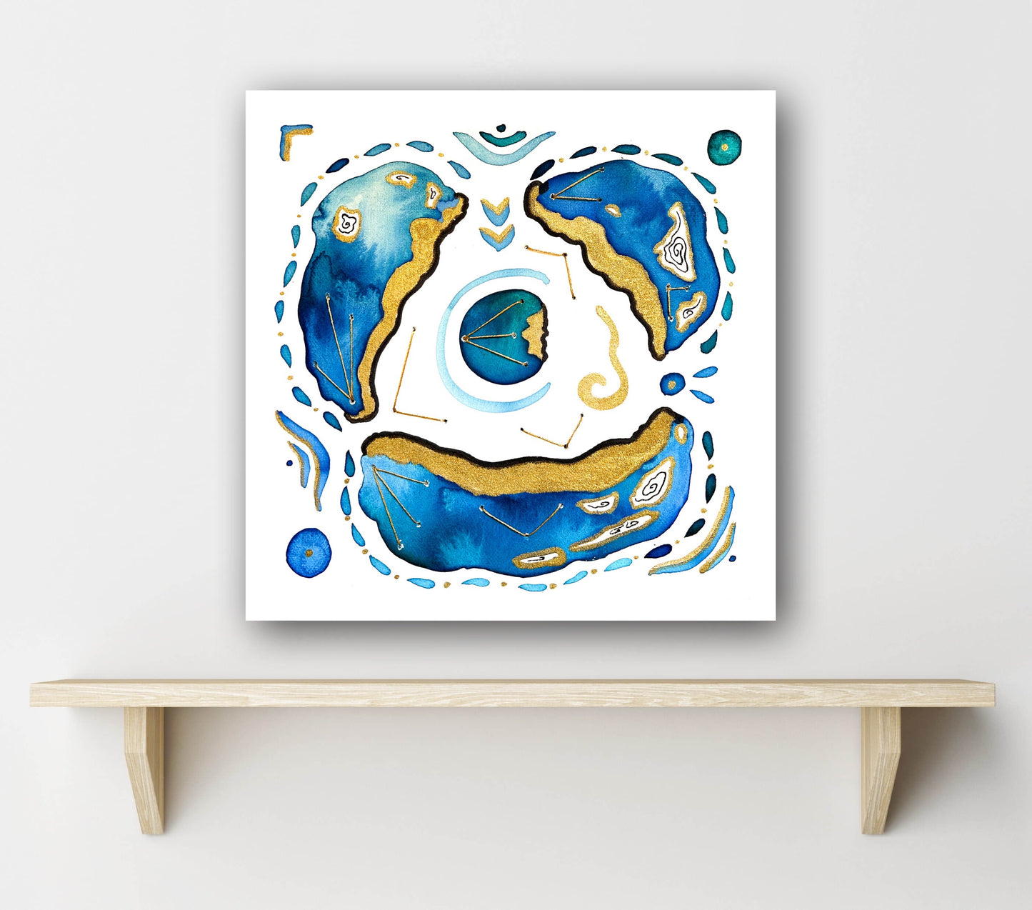 'Sand Magic' Embellished Art Print - Signed by The Artist - Limited Edition