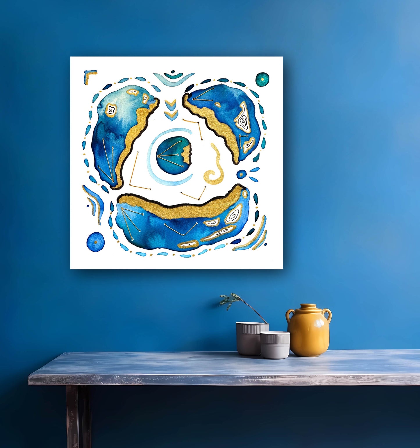 'Sand Magic' Embellished Art Print - Signed by The Artist - Limited Edition