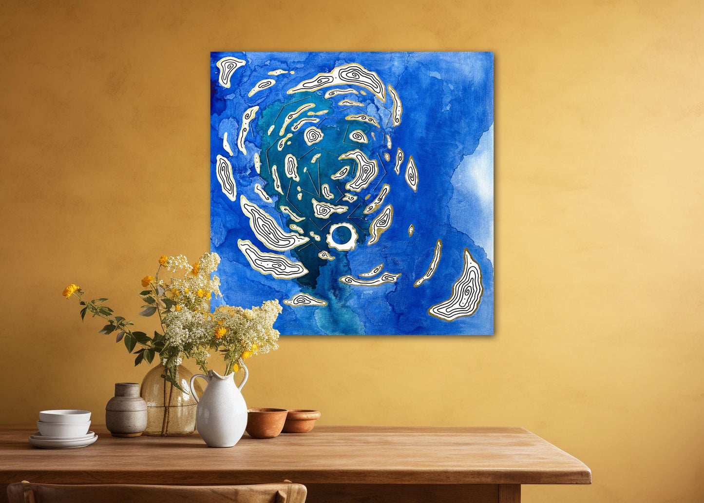 'Land / Break' Embellished Art Print - Signed By the Artist - Limited Edition