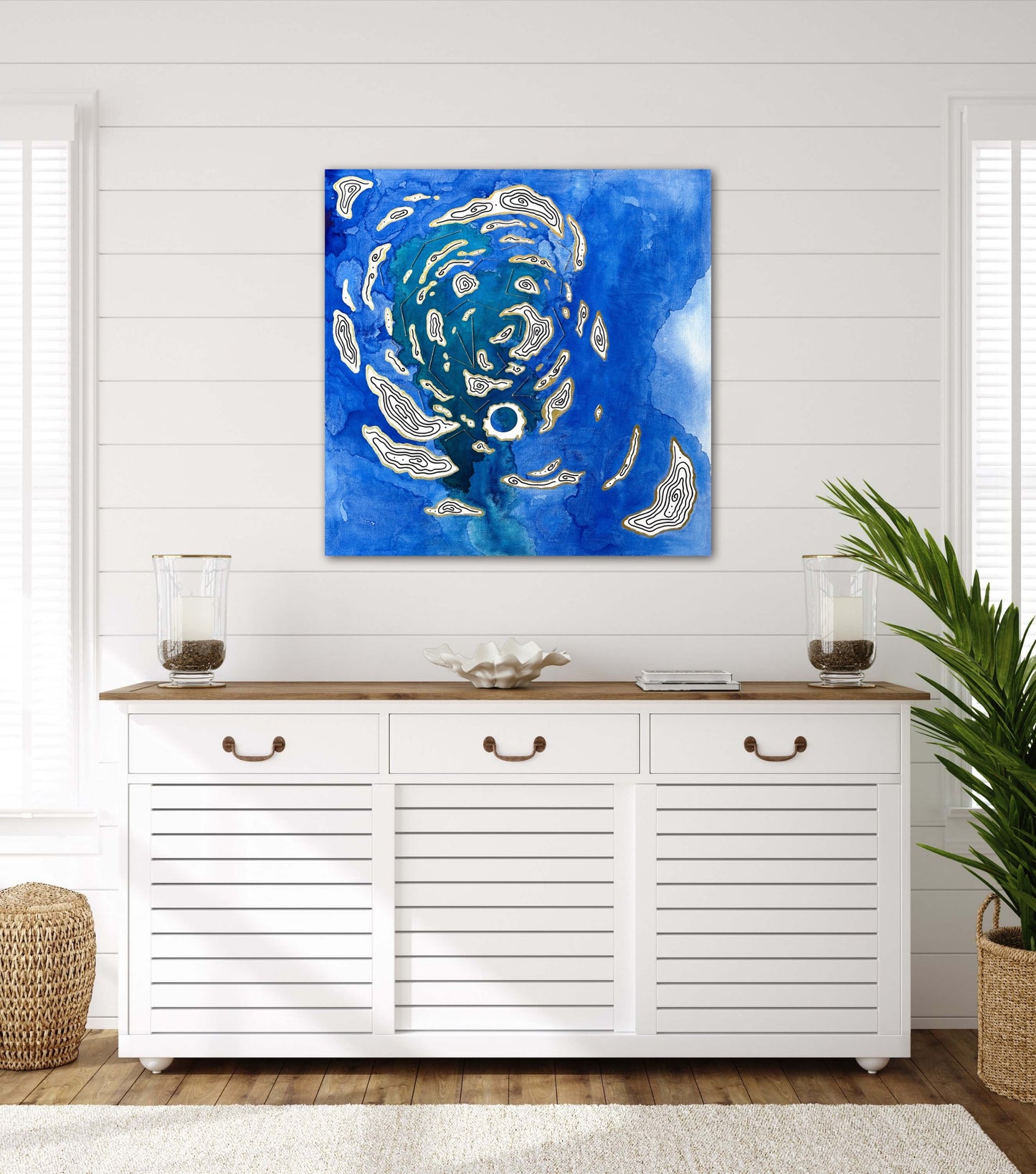 'Land / Break' Embellished Art Print - Signed By the Artist - Limited Edition