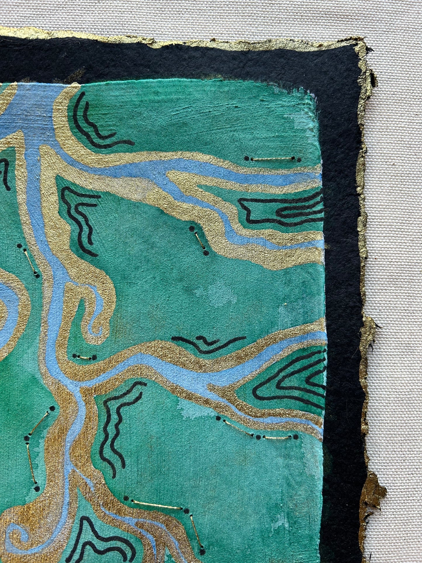 "SF:E No. 2" Original 8x8 Painting