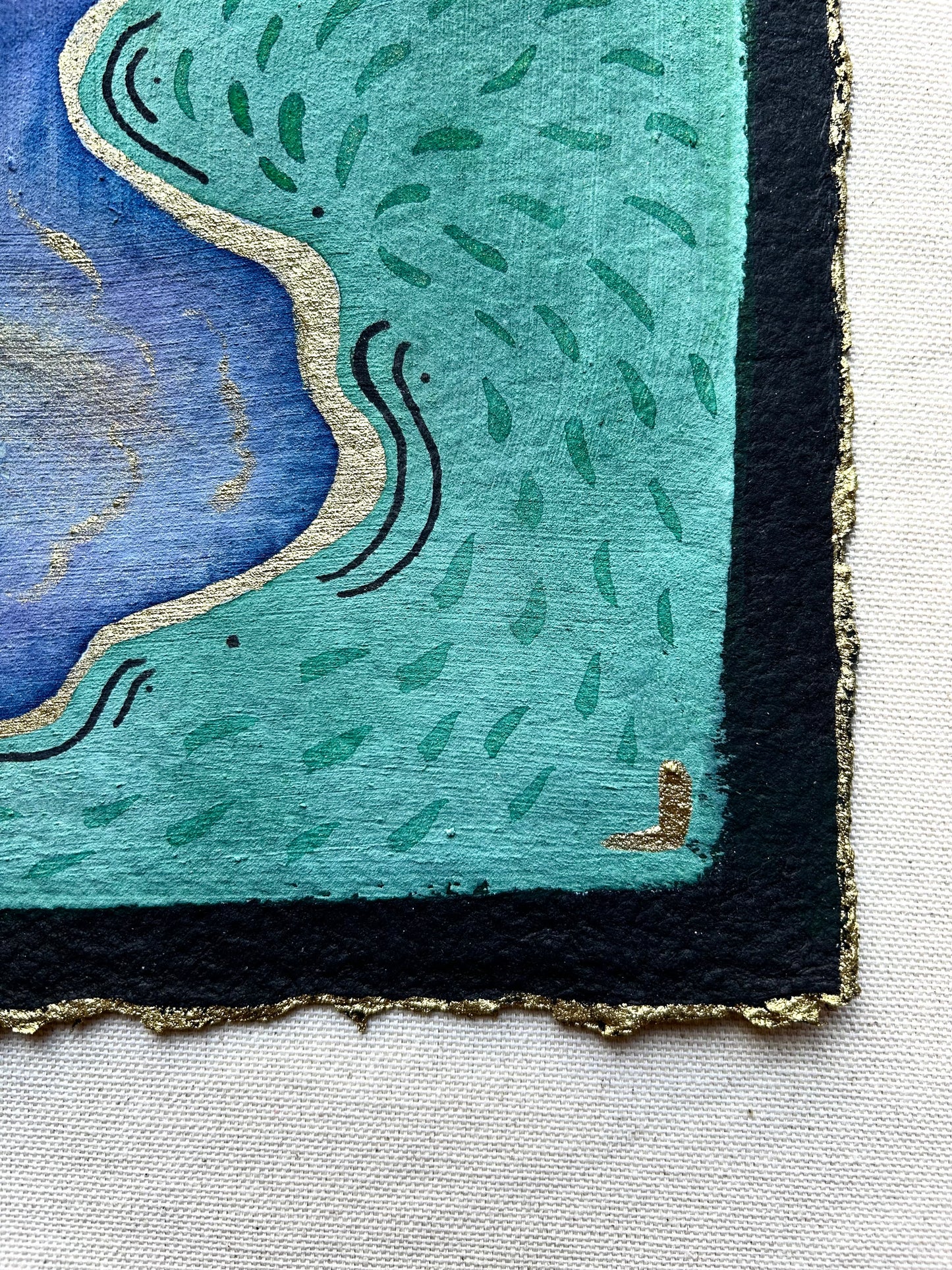 "SF:E No. 4" Original 8x8 Painting