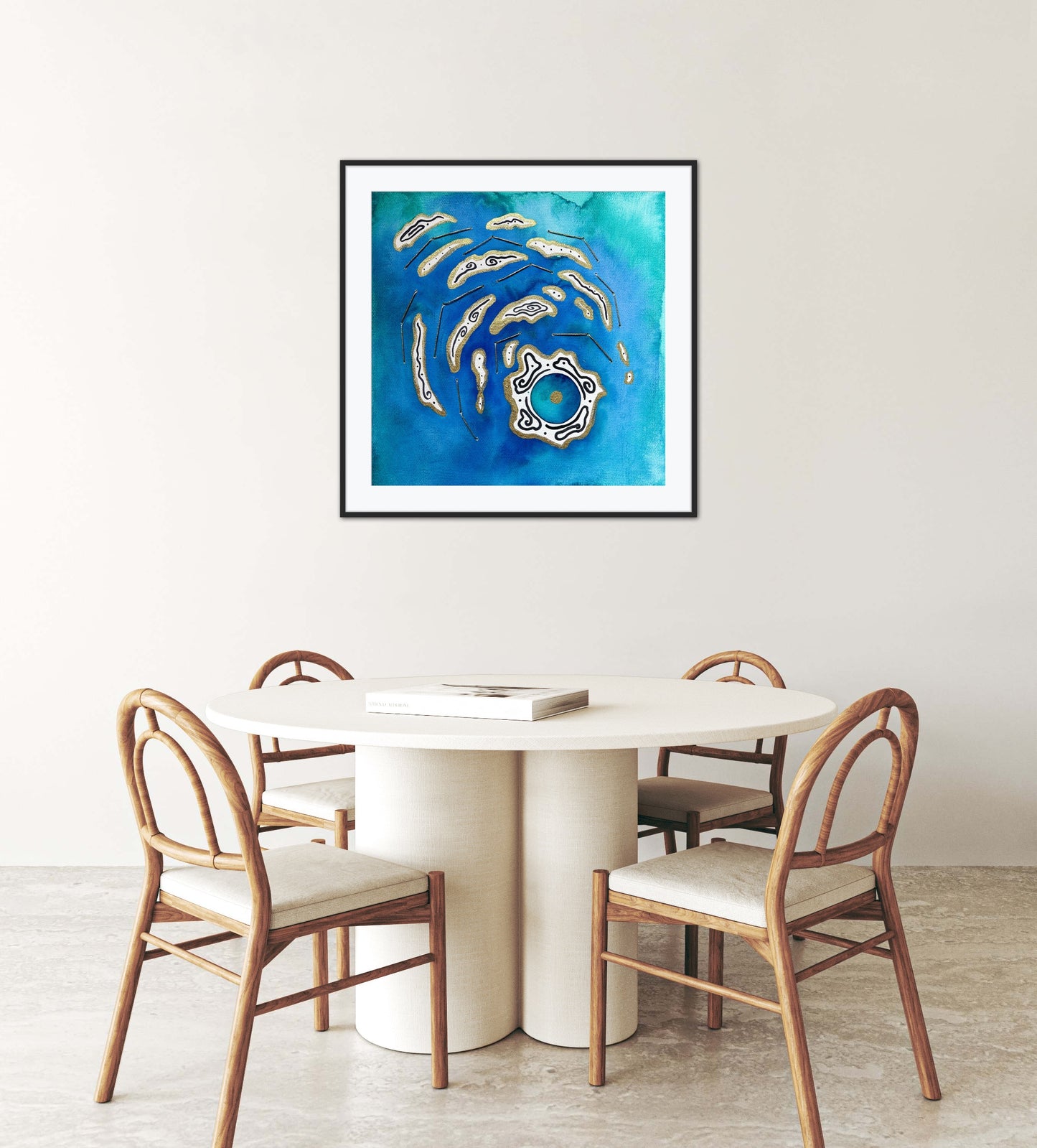 'Land / Break No. 2' Embellished Art Print - Signed by the Artist - Limited Edition