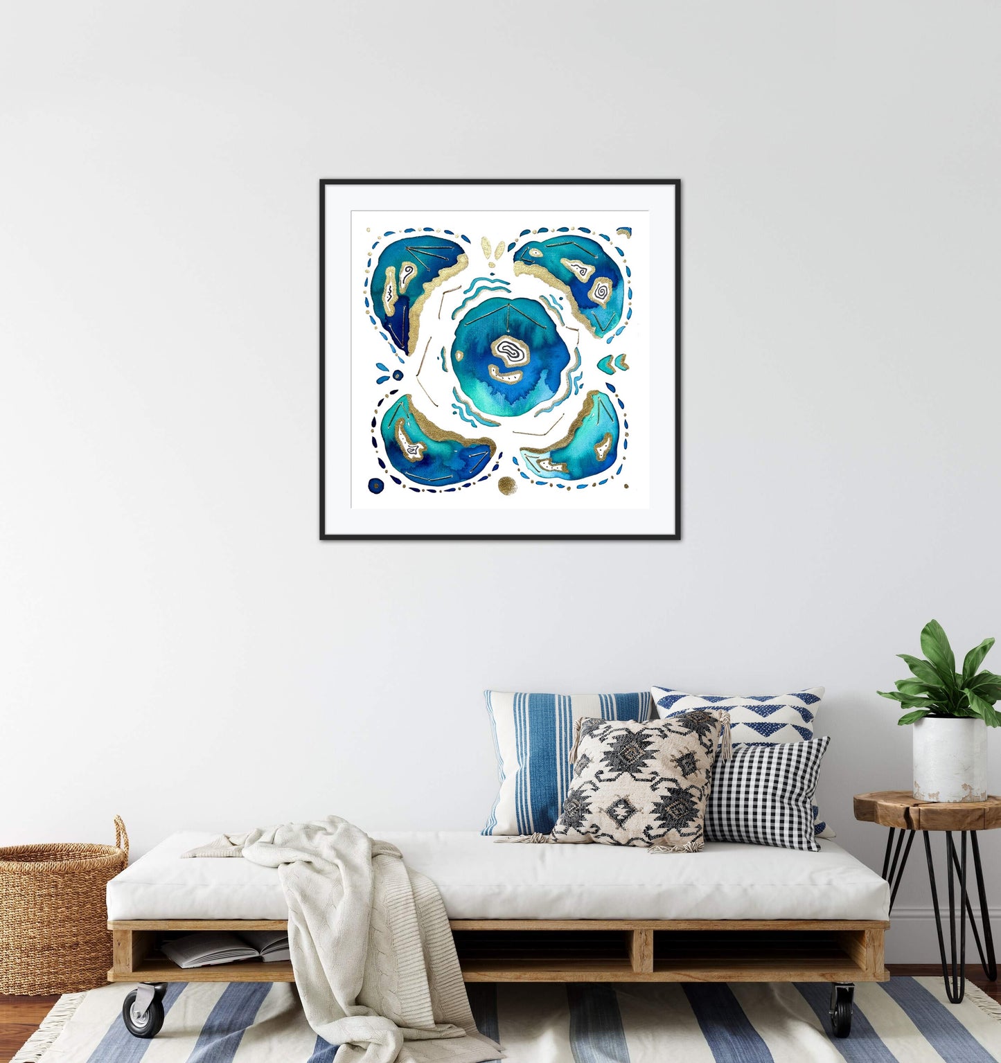 'Sand Magic No.2' Embellished Art Print - Signed By the Artist - Limited Edition