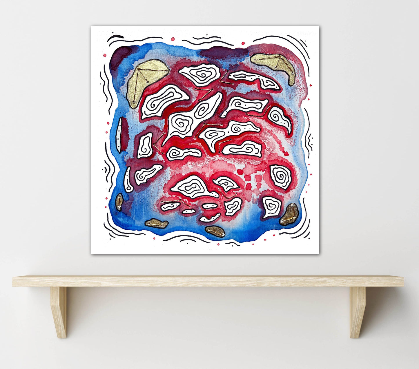 'Ruptura' Embellished Art Print - Signed By the Artist - Limited Edition