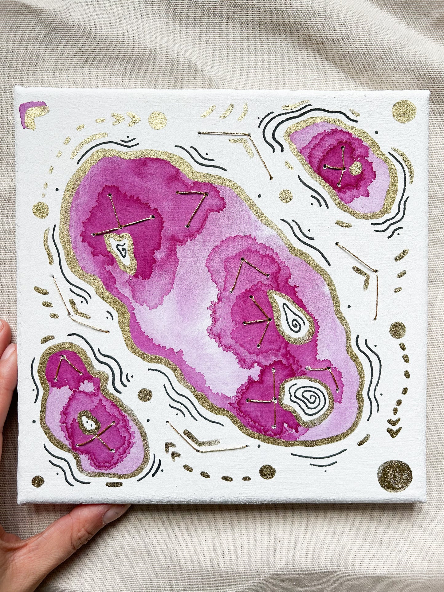 'Lake Effect' - Original 8x8 Painting