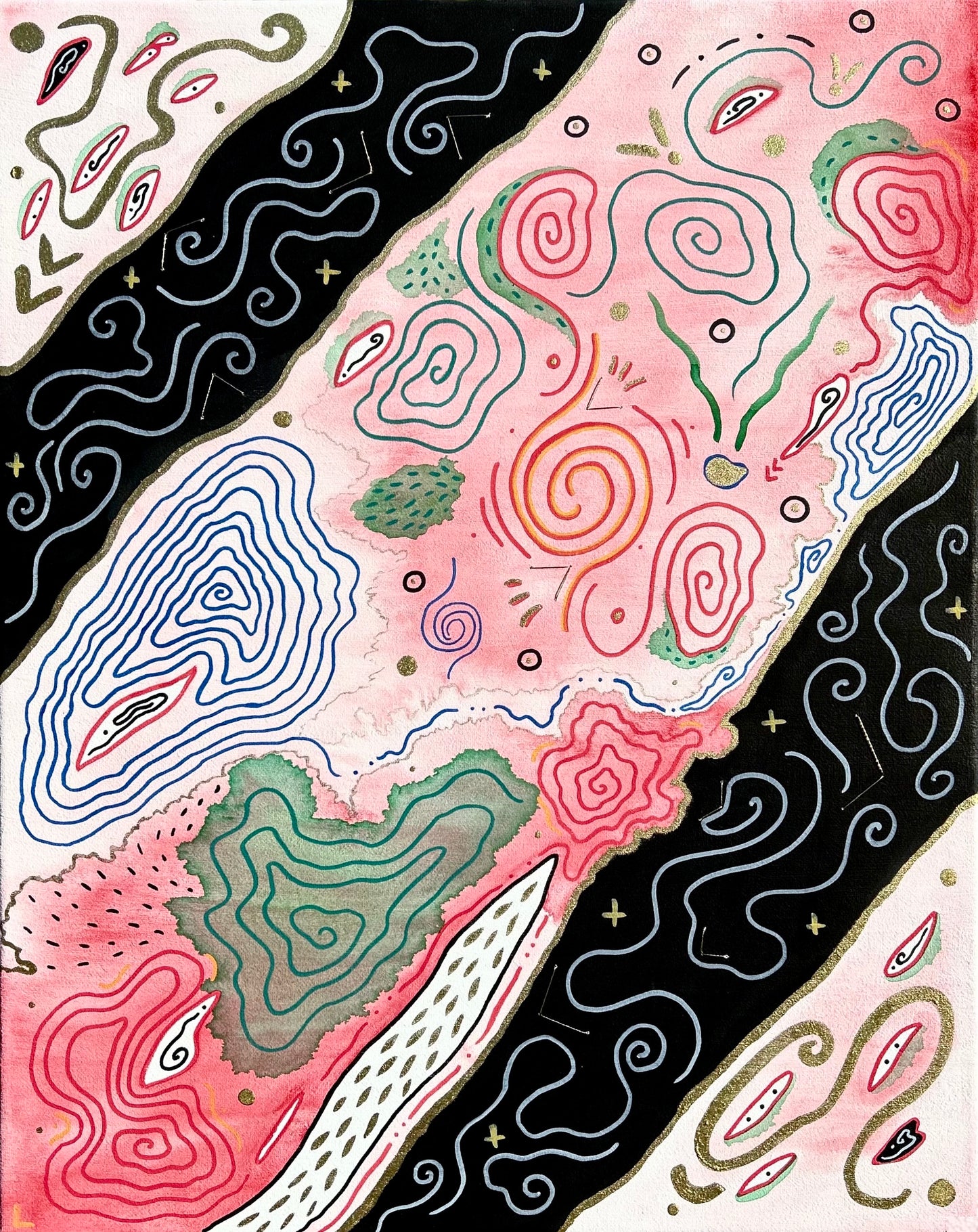 'Map of Collective Memory' Limited Edition Art Print - Signed By the Artist