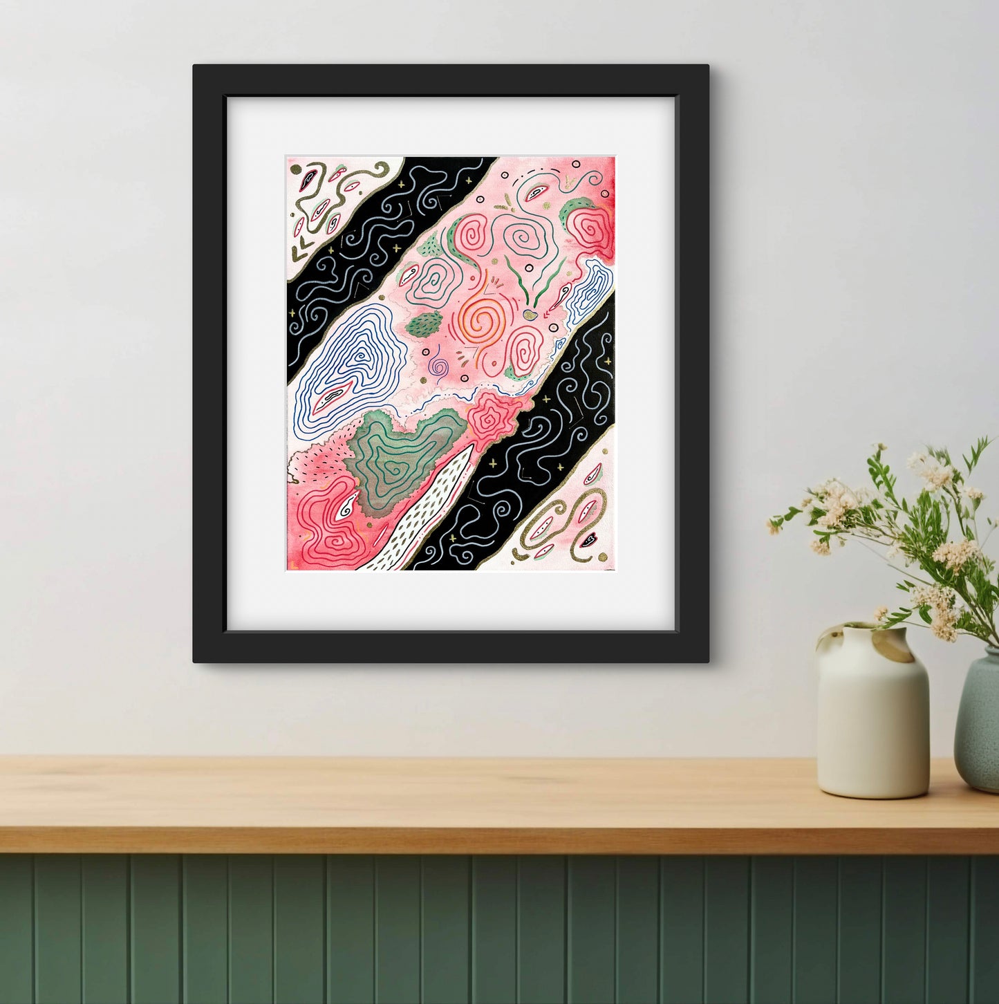 'Map of Collective Memory' Limited Edition Art Print - Signed By the Artist
