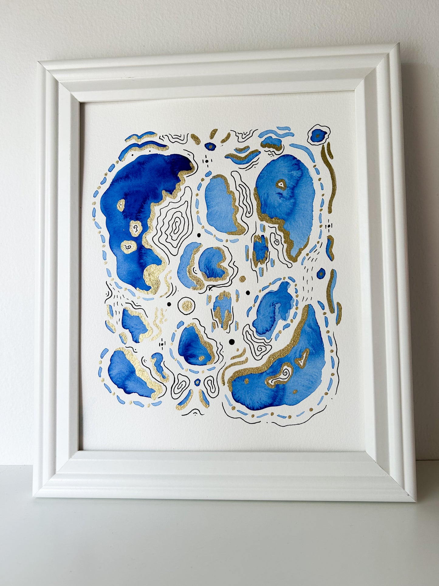 Ogygia - Original Painting - 8x10 - Odyssey Collection