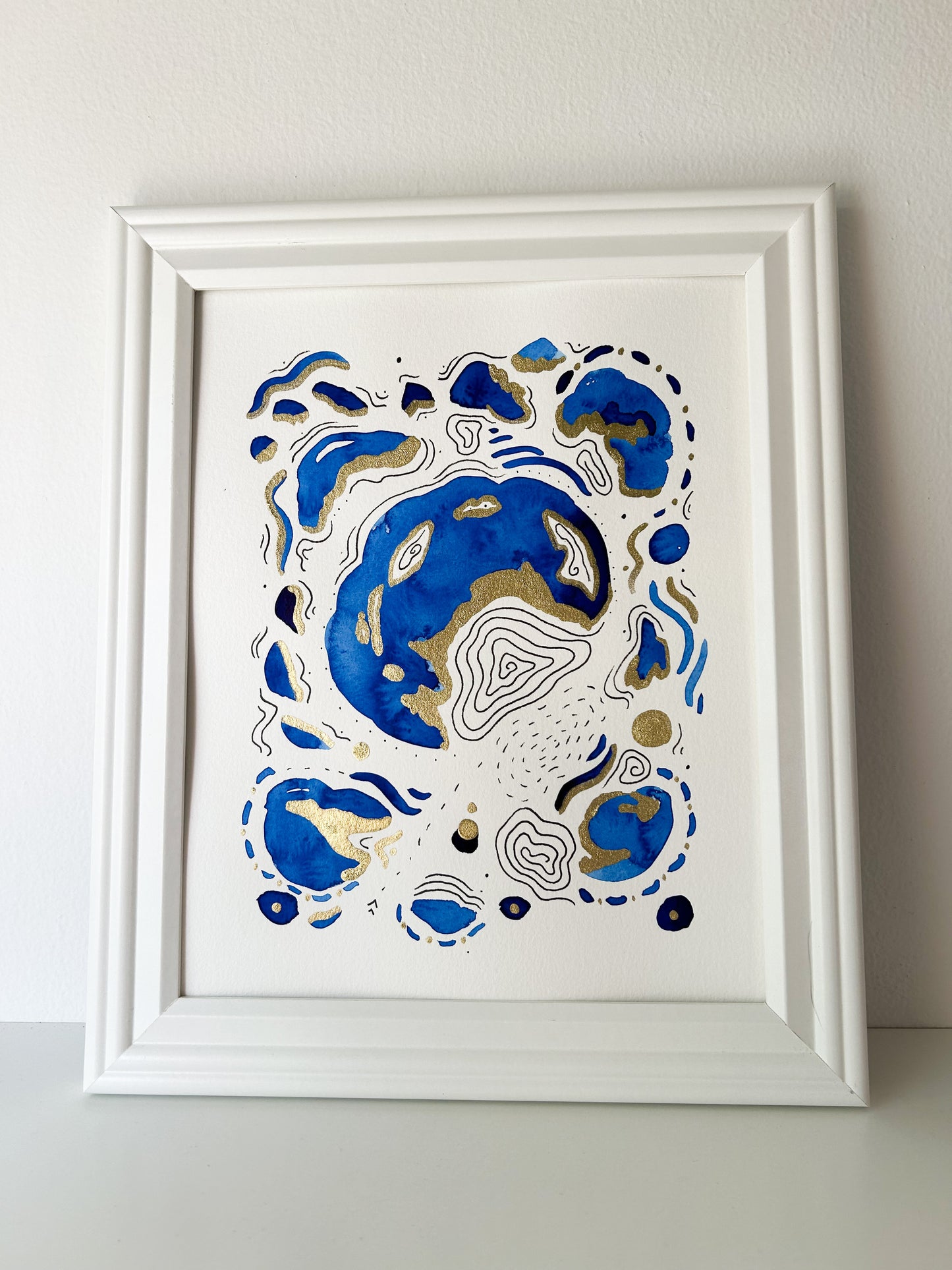 Scylla - Original Painting - 8x10 - Odyssey Collection