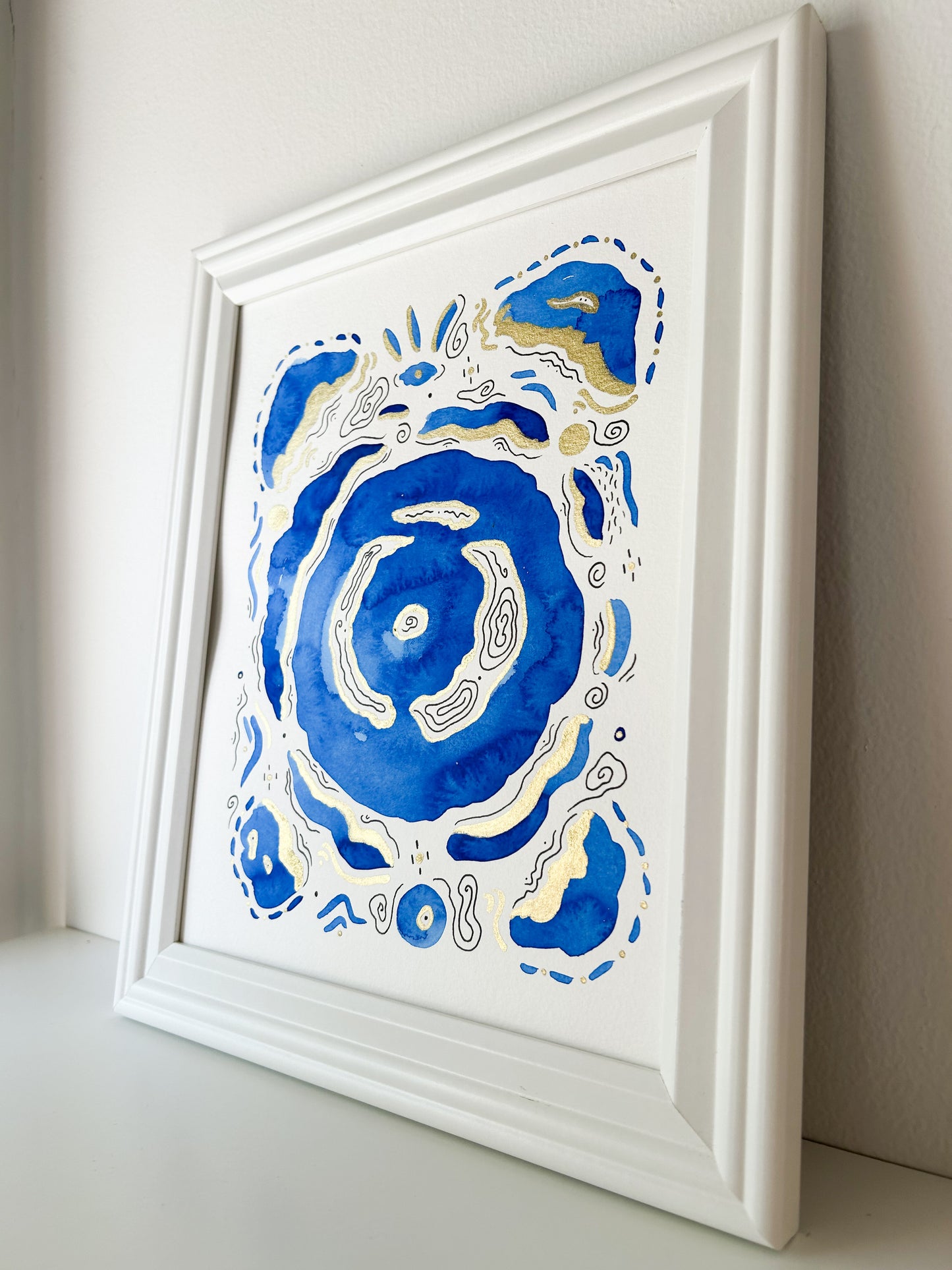 Corcyra - Original Painting - 8x10 - Odyssey Collection