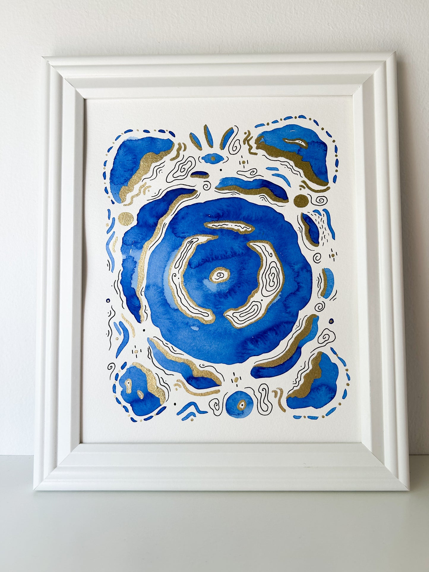 Corcyra - Original Painting - 8x10 - Odyssey Collection