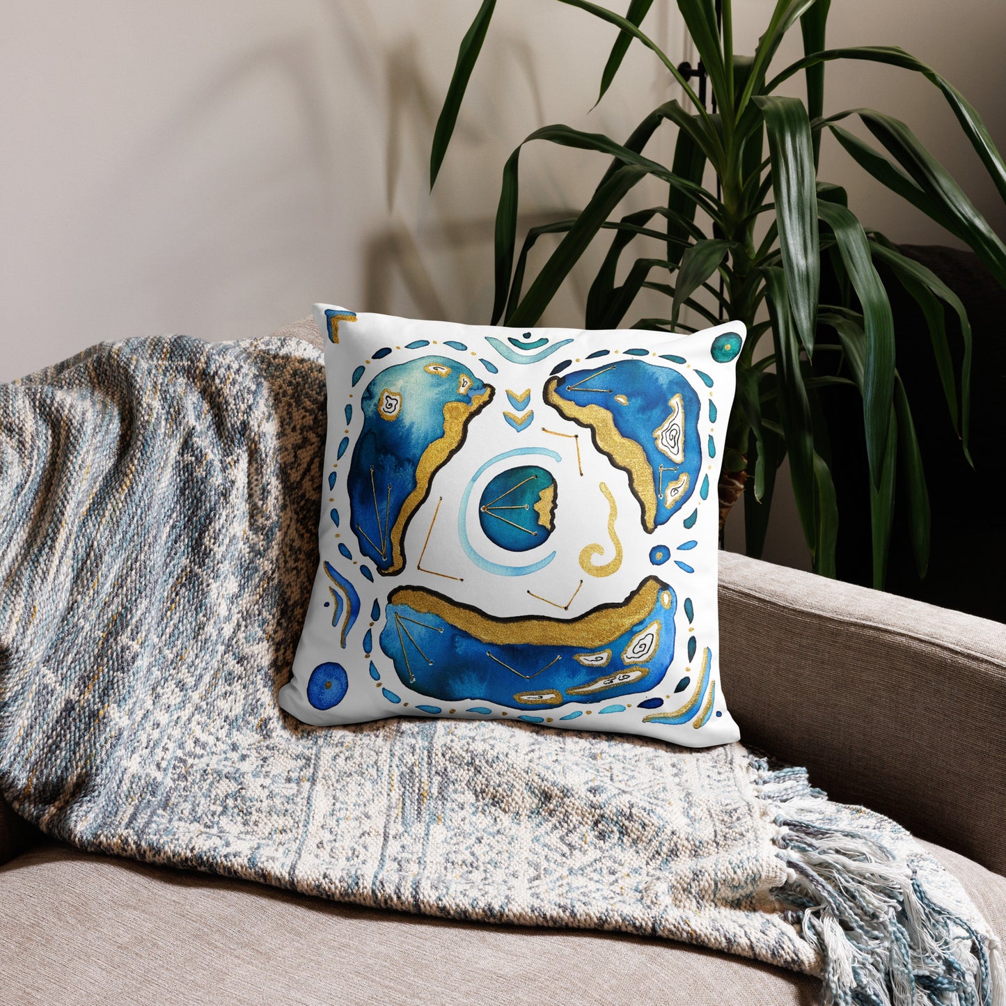 Tropical Seas Pillow