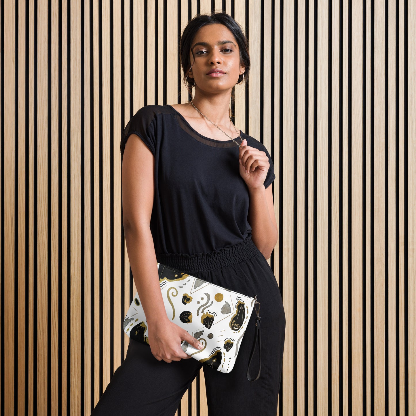 Delta Onyx Crossbody Bag