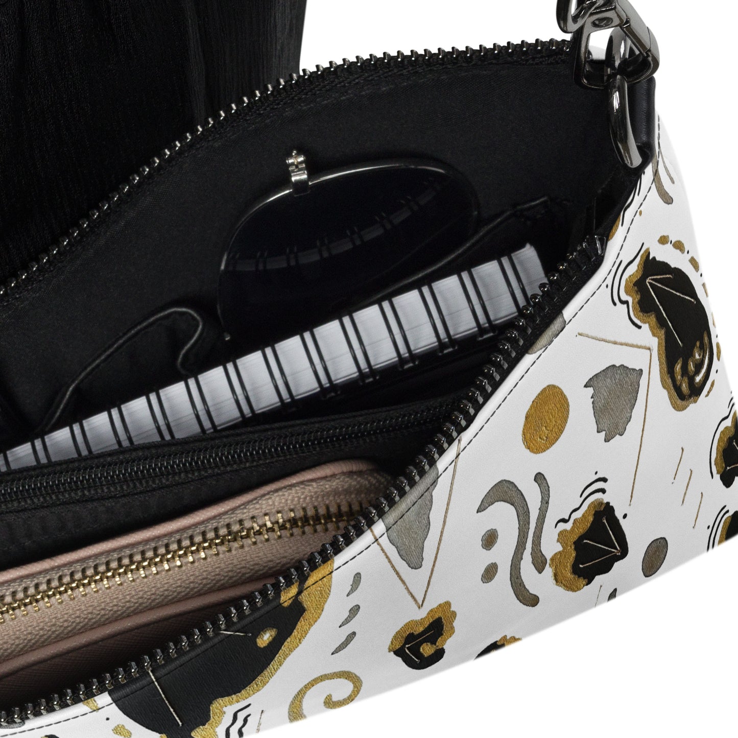 Delta Onyx Crossbody Bag