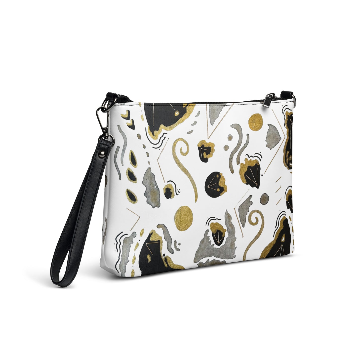 Delta Onyx Crossbody Bag