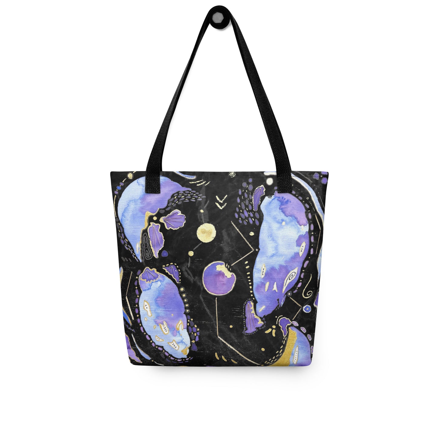 Cosmic Ocean Tote Bag (Dark)