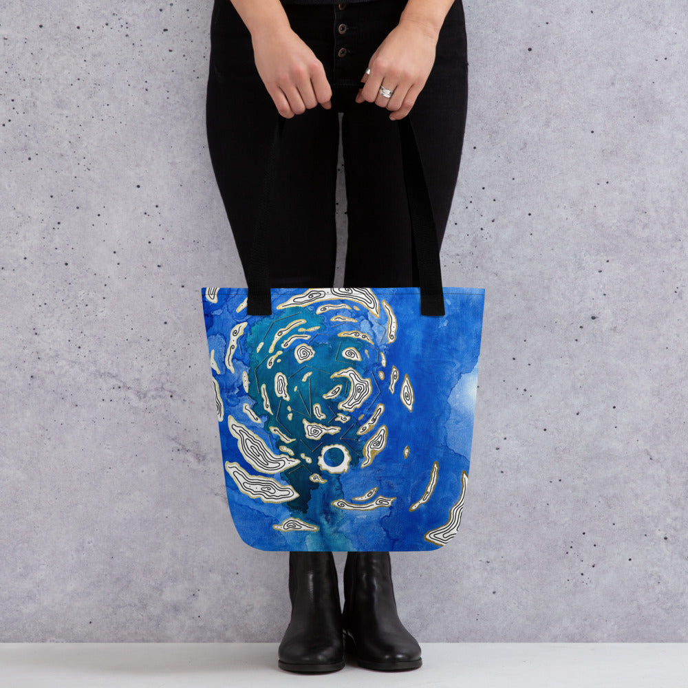 Land / Break Tote Bag