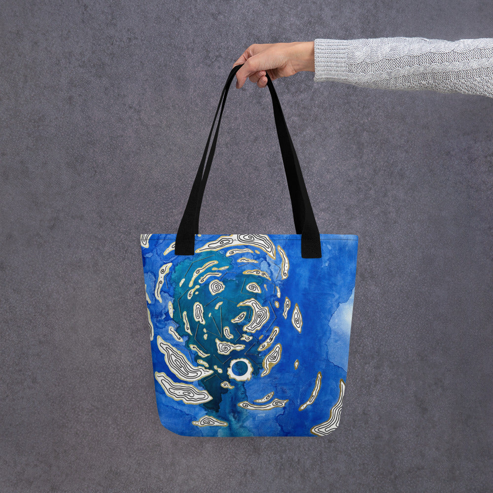 Land / Break Tote Bag