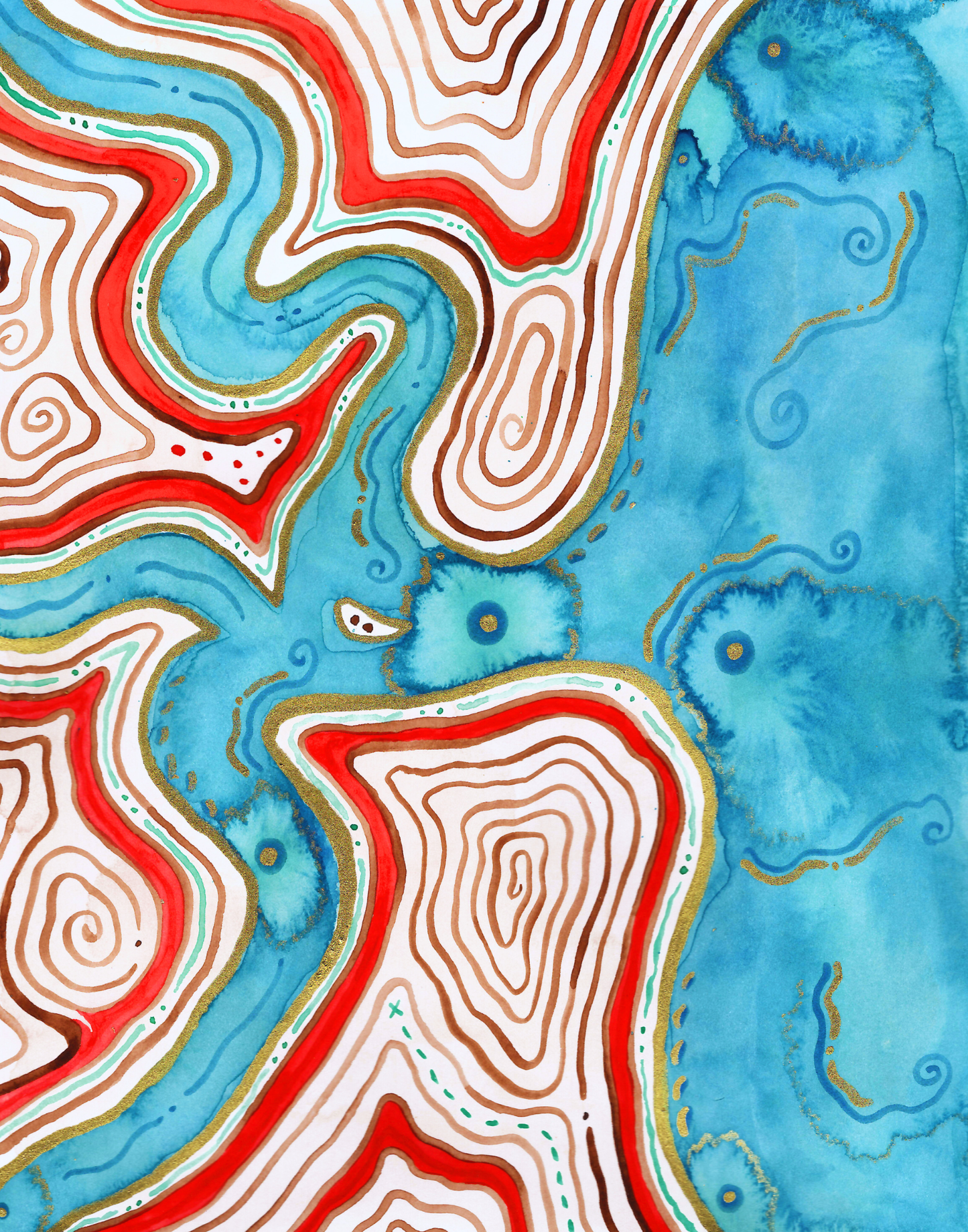 (PRE-ORDER) 'Coorong Lagoon & Murray River Estuary' - Limited Edition Fine Art Print - Signed by the Artist