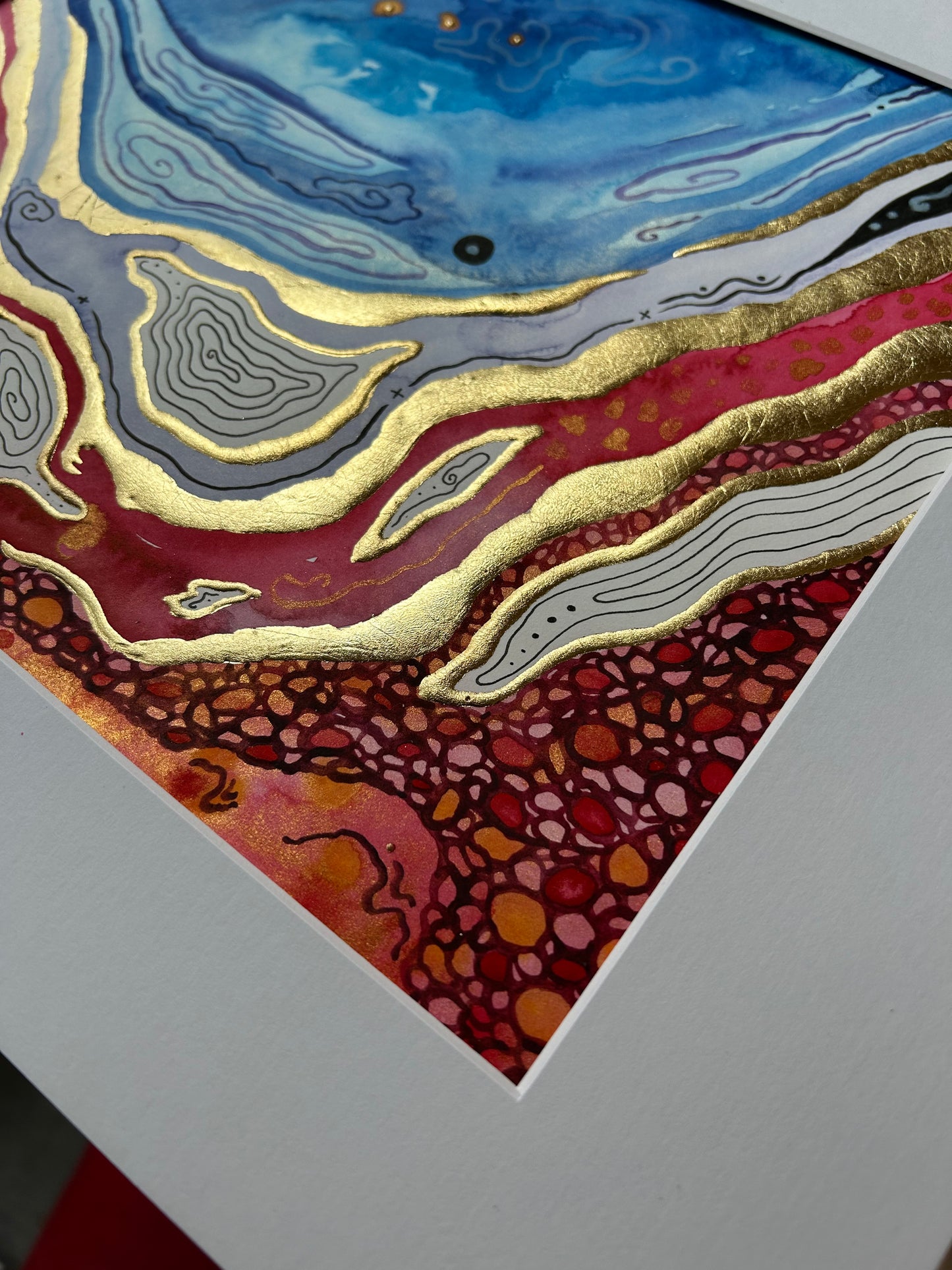 ‘A Fragile Survival’ - Original 8x10 Painting - Matted in White to 11x14