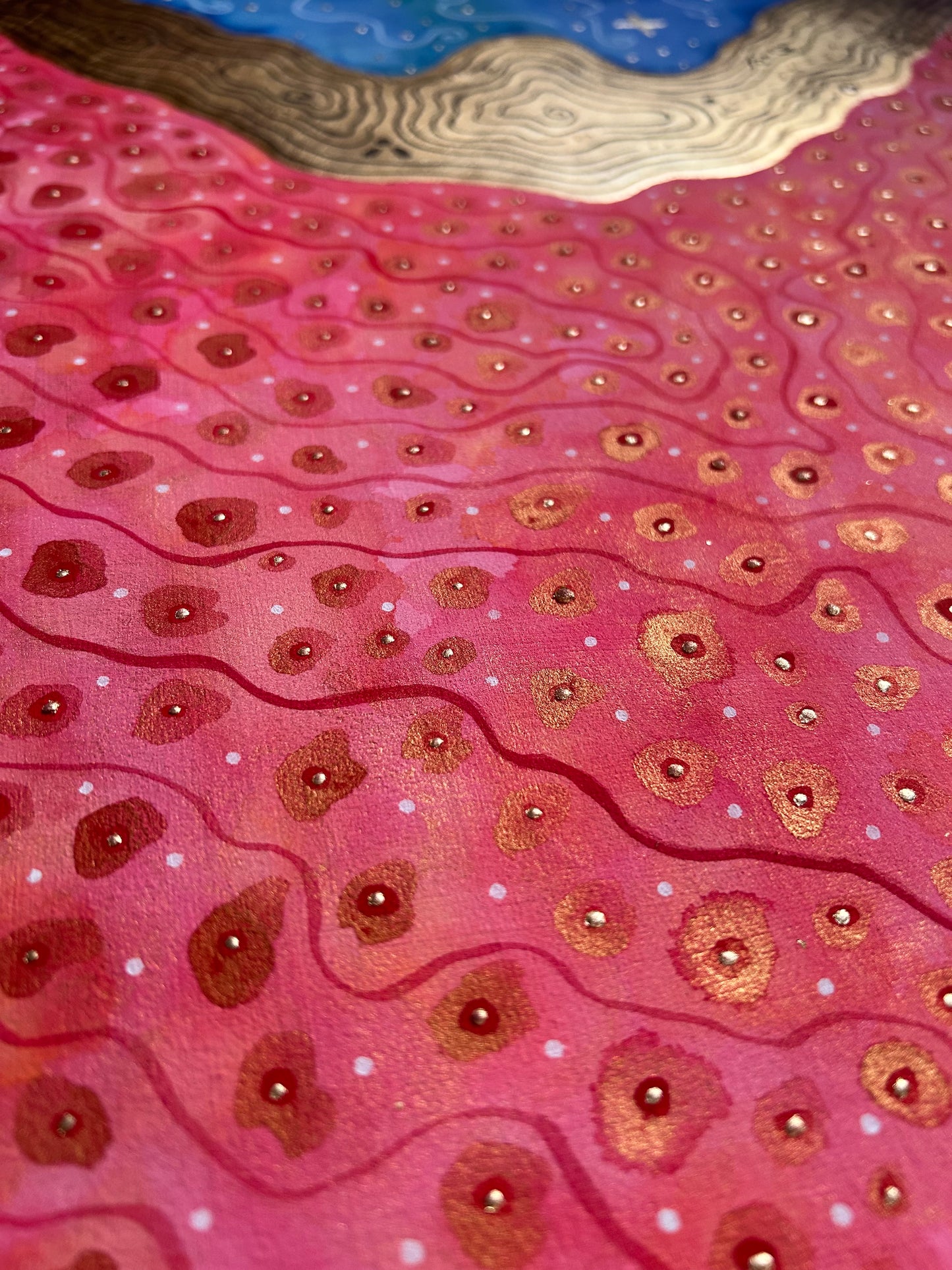 ‘Unseen Contours of What Connects Us’ - Original 16x20 Painting