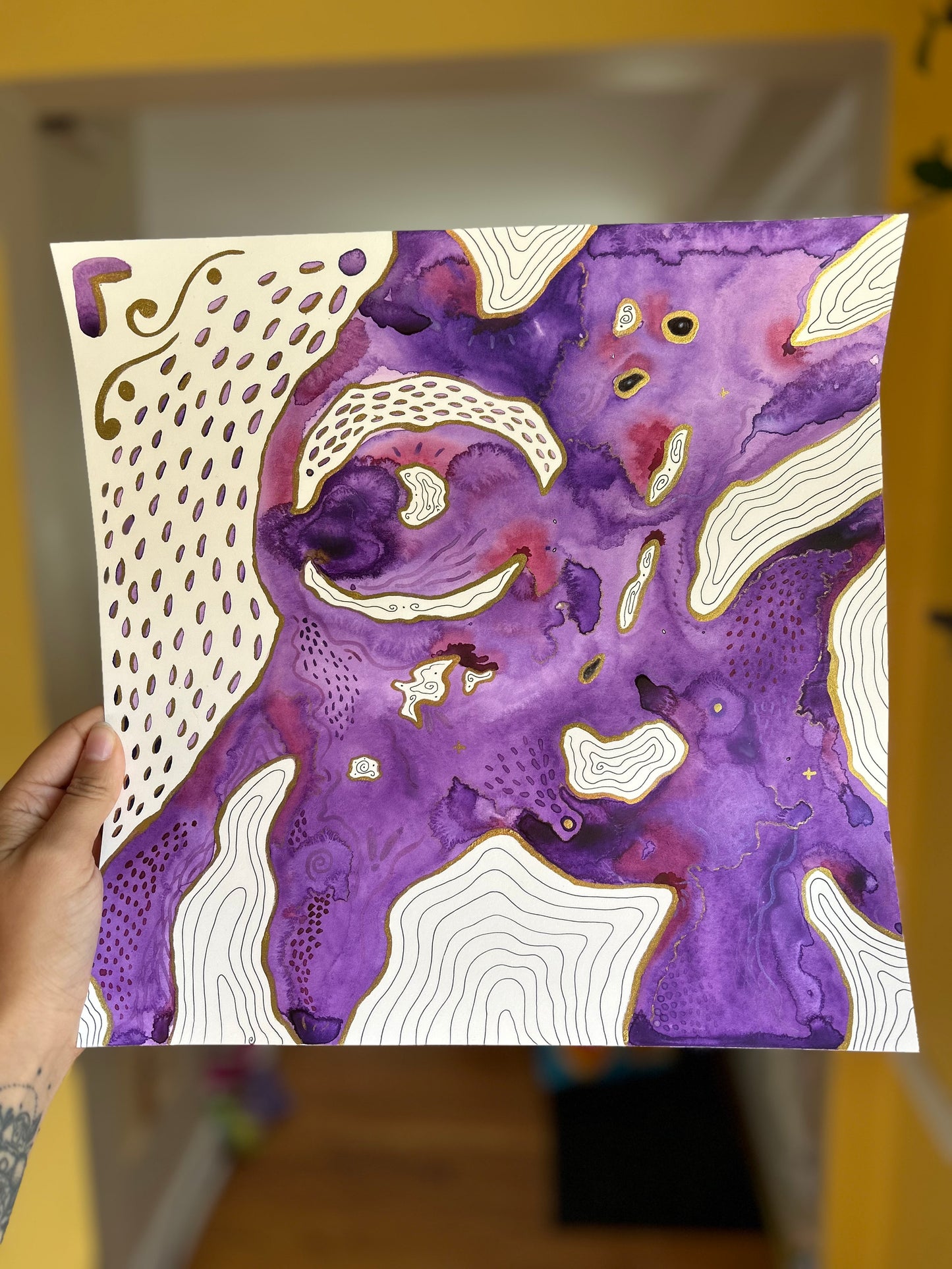 ‘Amethyst Hollow No.2’ - Original 12x12 Painting