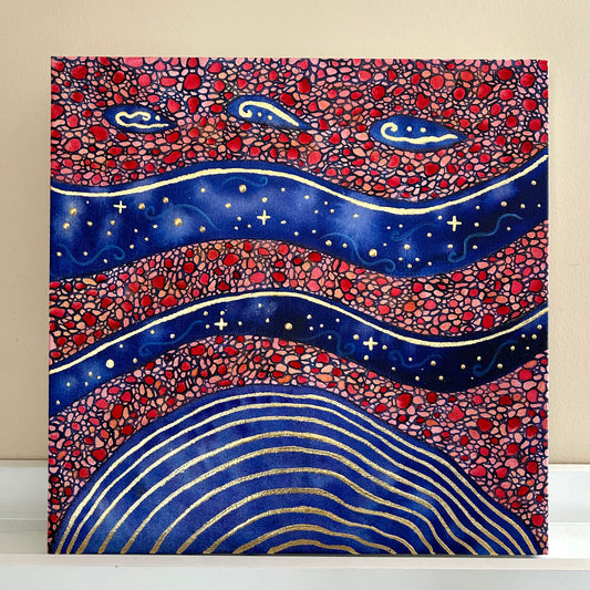 ‘Cosmic Alliance’ - Original 12x12 Painting