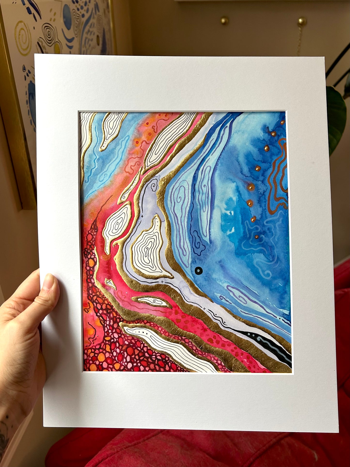 ‘A Fragile Survival’ - Original 8x10 Painting - Matted in White to 11x14