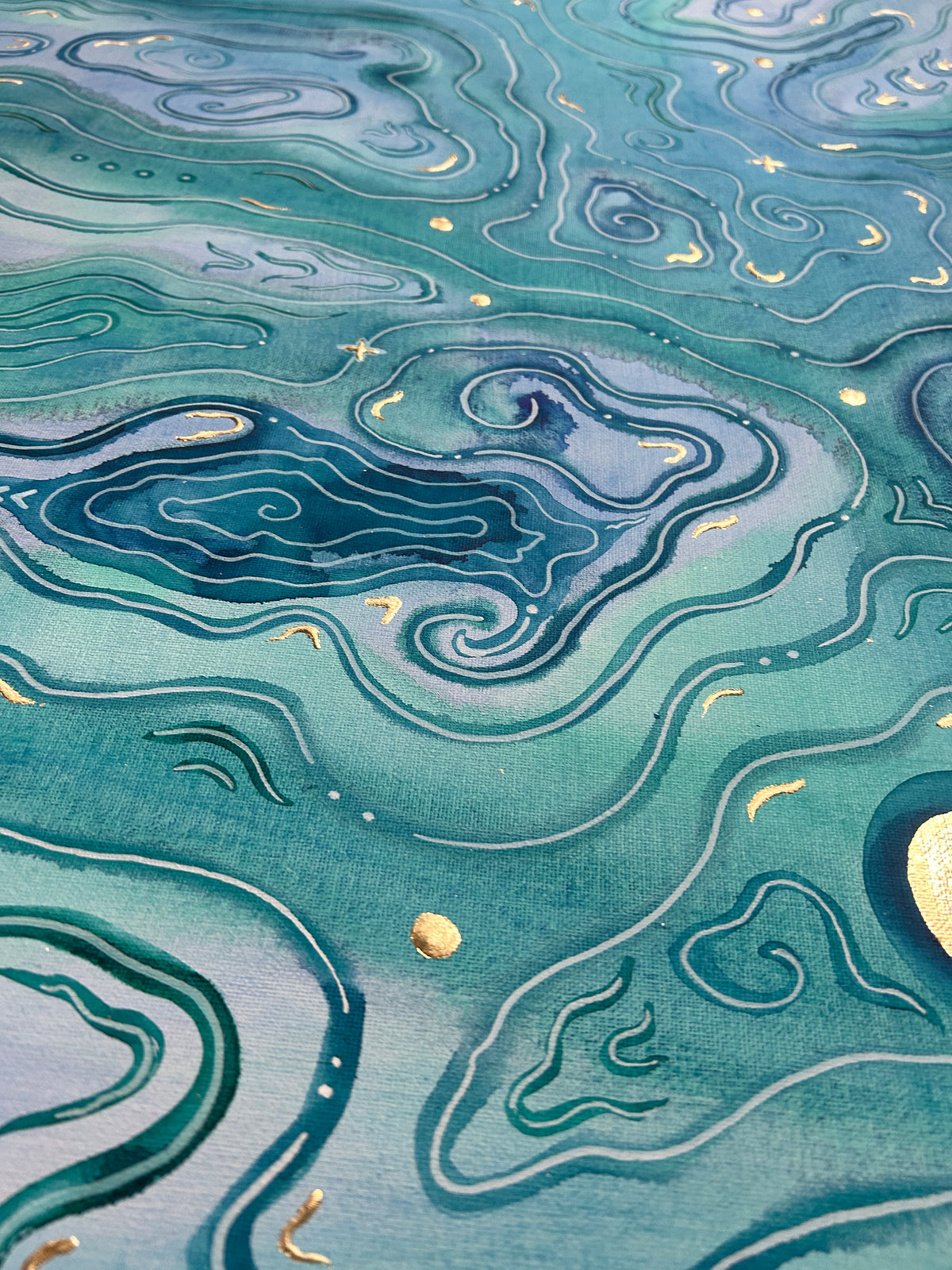‘The Water Remembers’ - Original 30x40 Painting