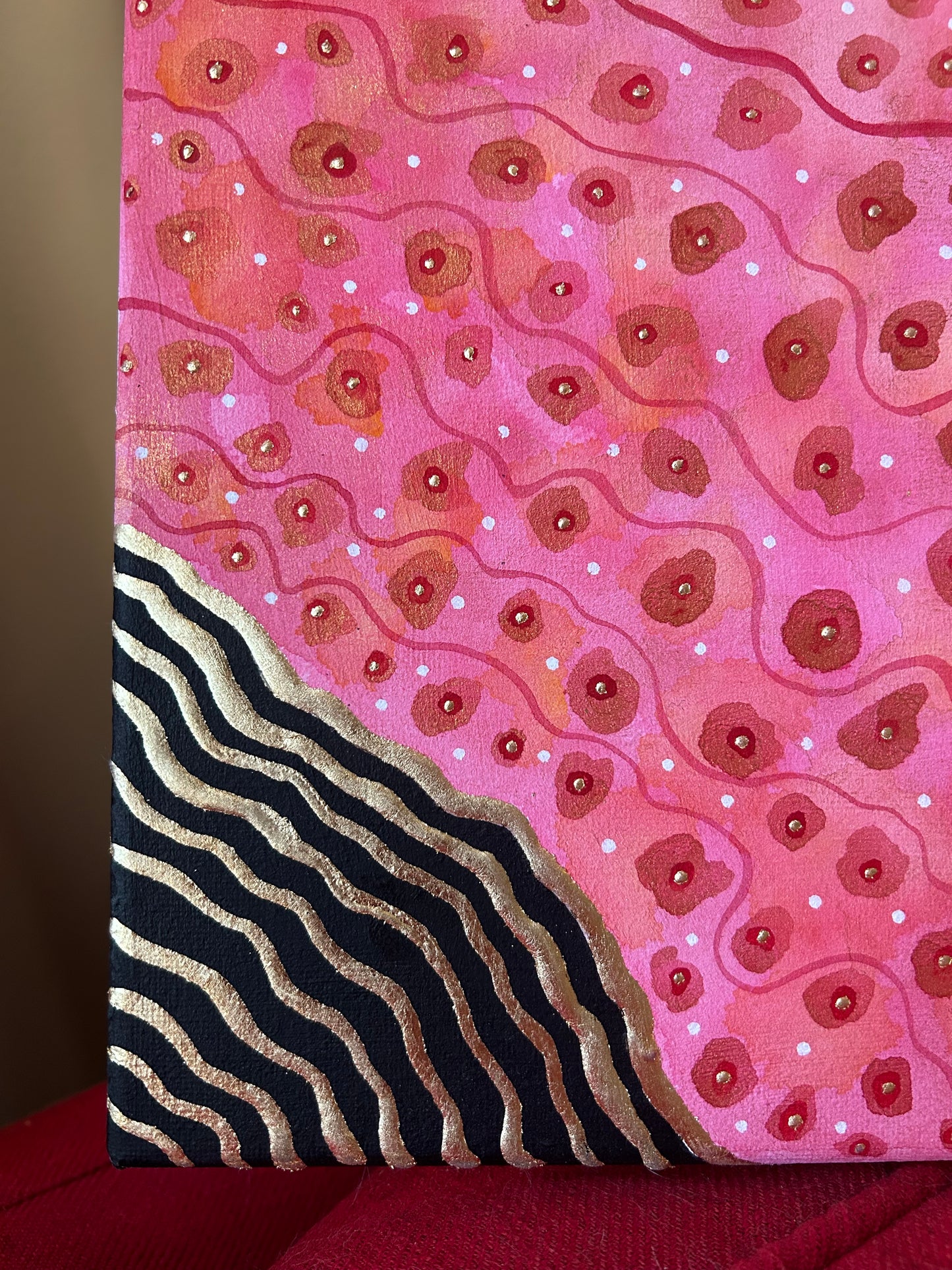 ‘Unseen Contours of What Connects Us’ - Original 16x20 Painting