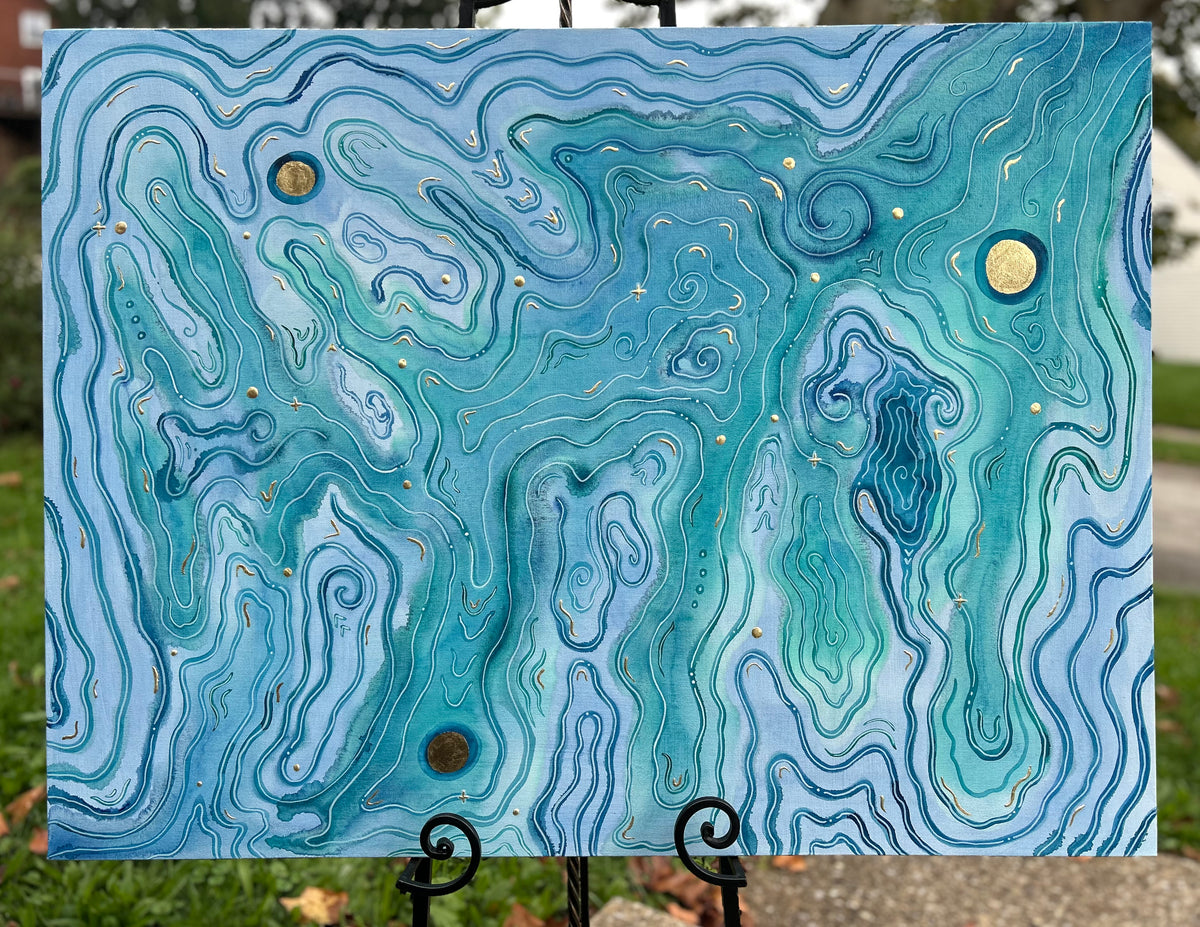 ‘The Water Remembers’ - Original 30x40 Painting